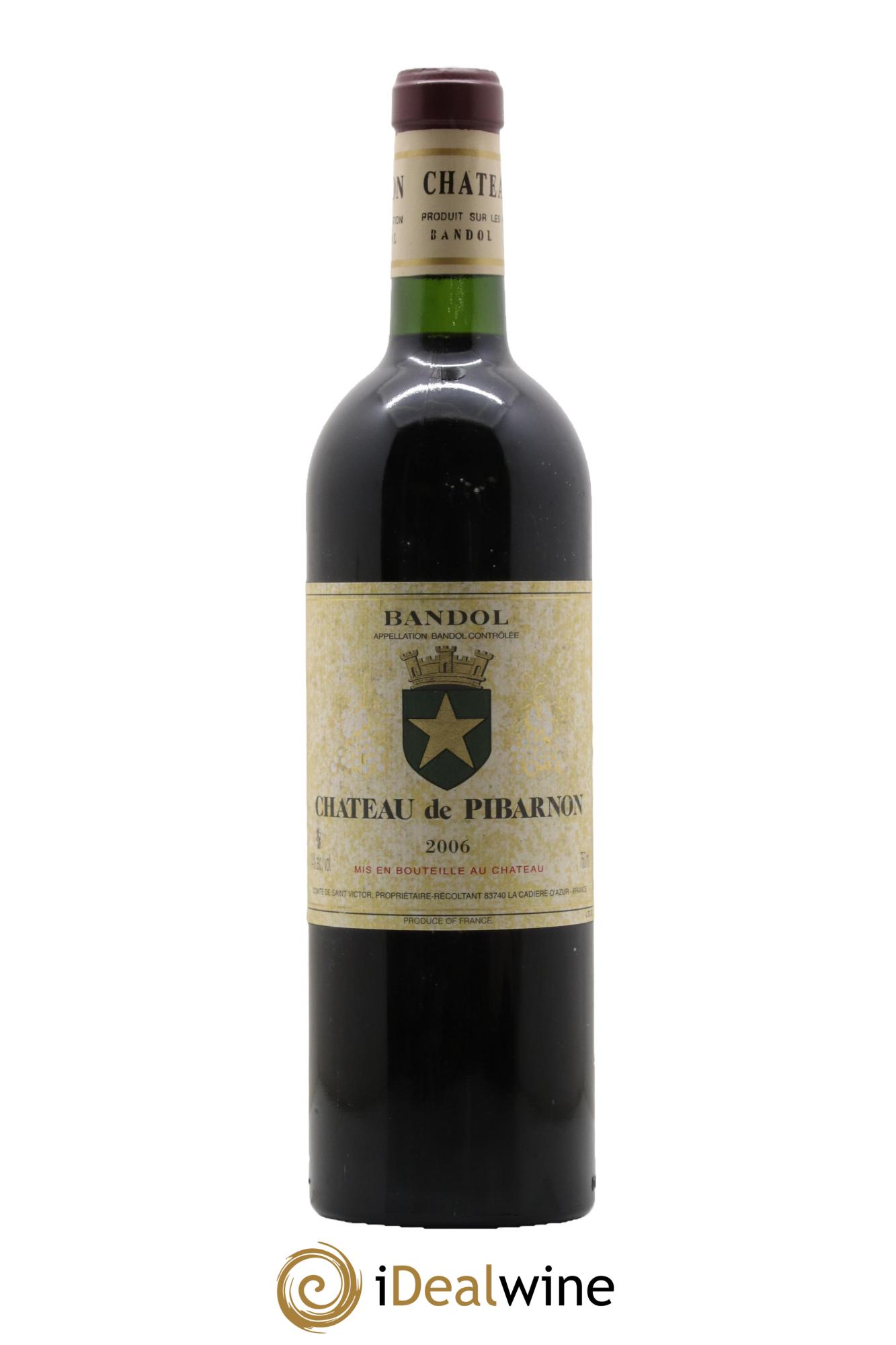 Bandol Château de Pibarnon Comte de Saint-Victor 2006 - Lot of 1 bottle - 0