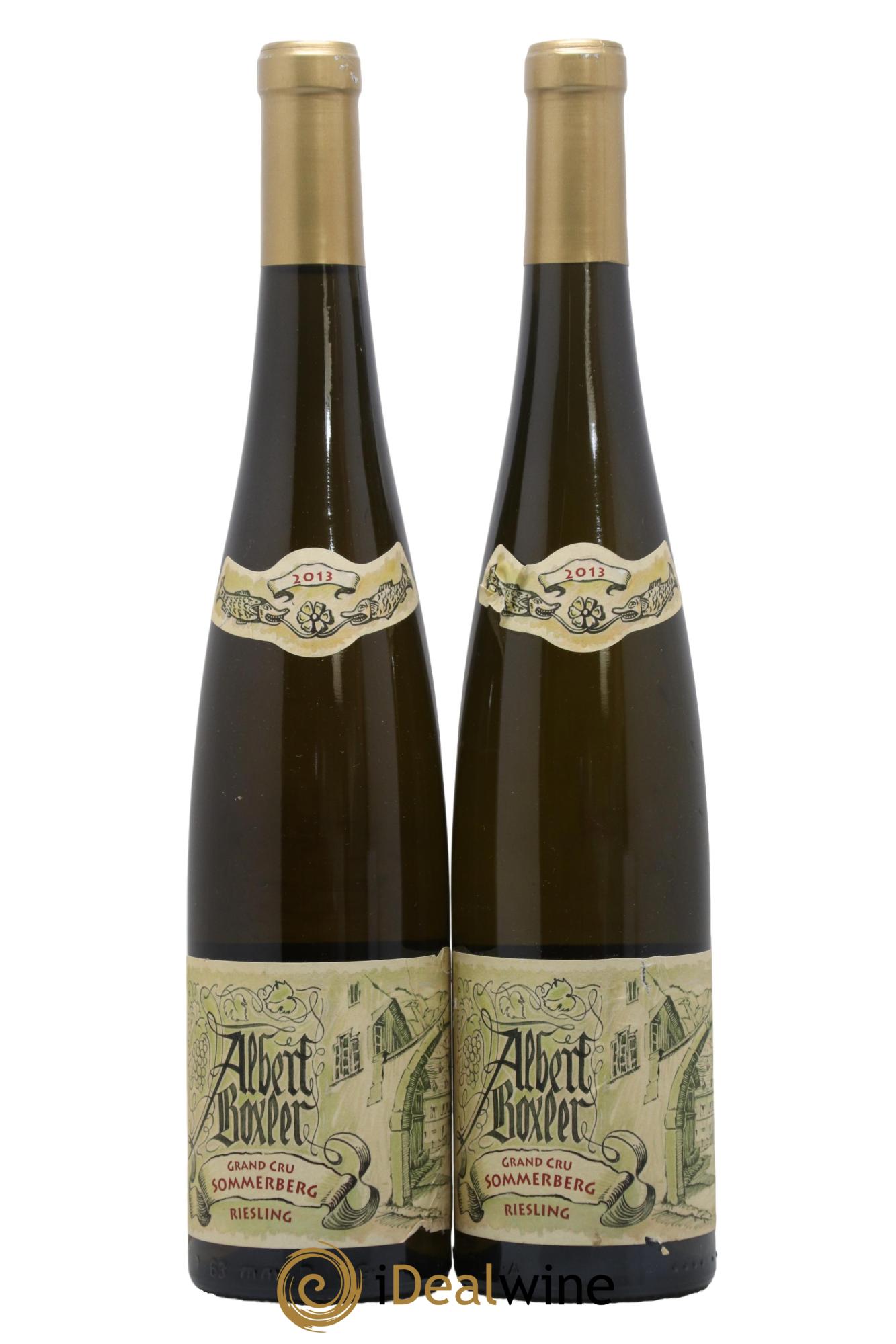 Alsace Riesling Grand Cru Sommerberg E Albert Boxler 2013 - Lotto di 2 bottiglie - 0