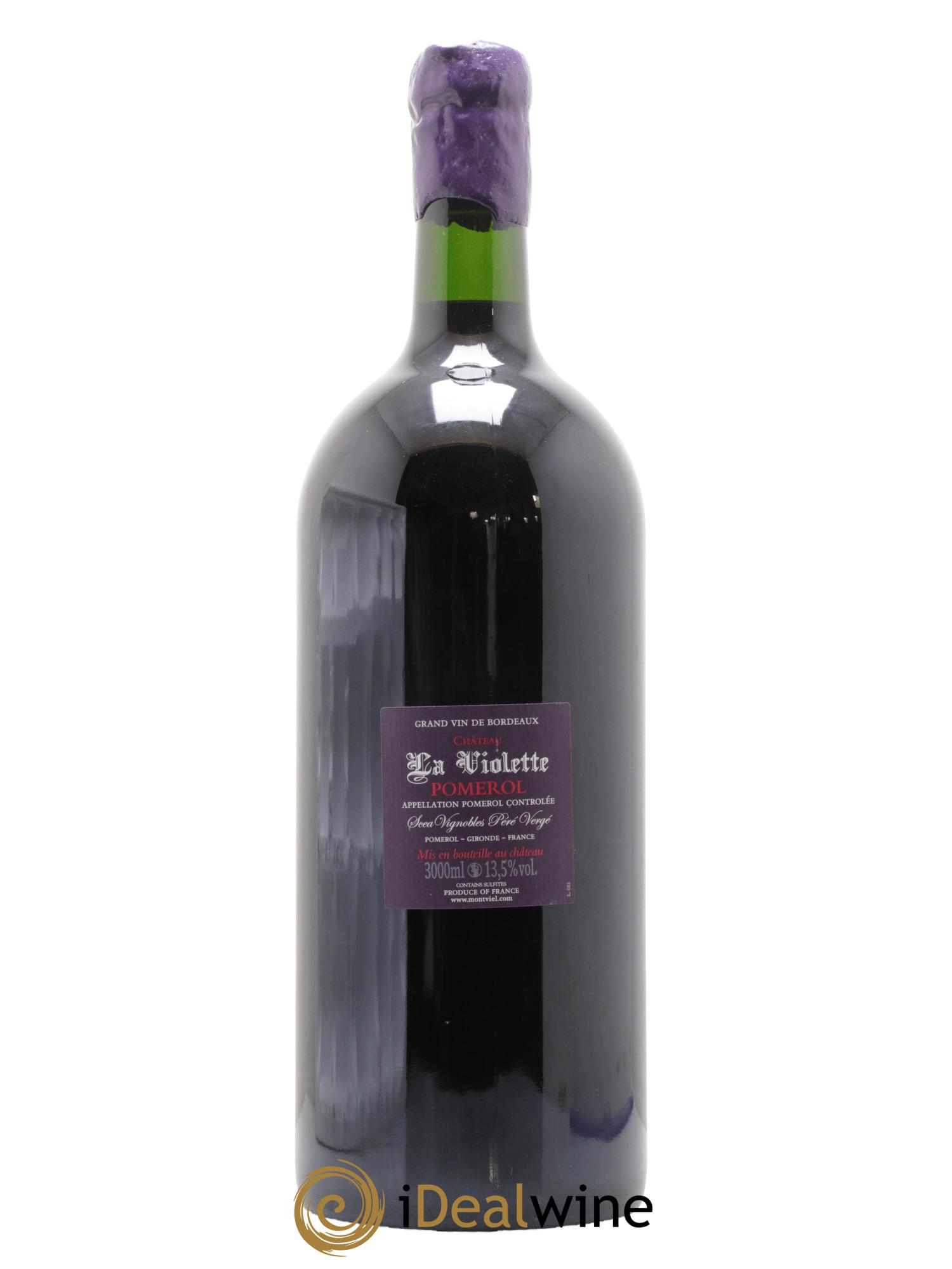 Château la Violette 2008 - Posten von 1 Doppel-Magnum - 2