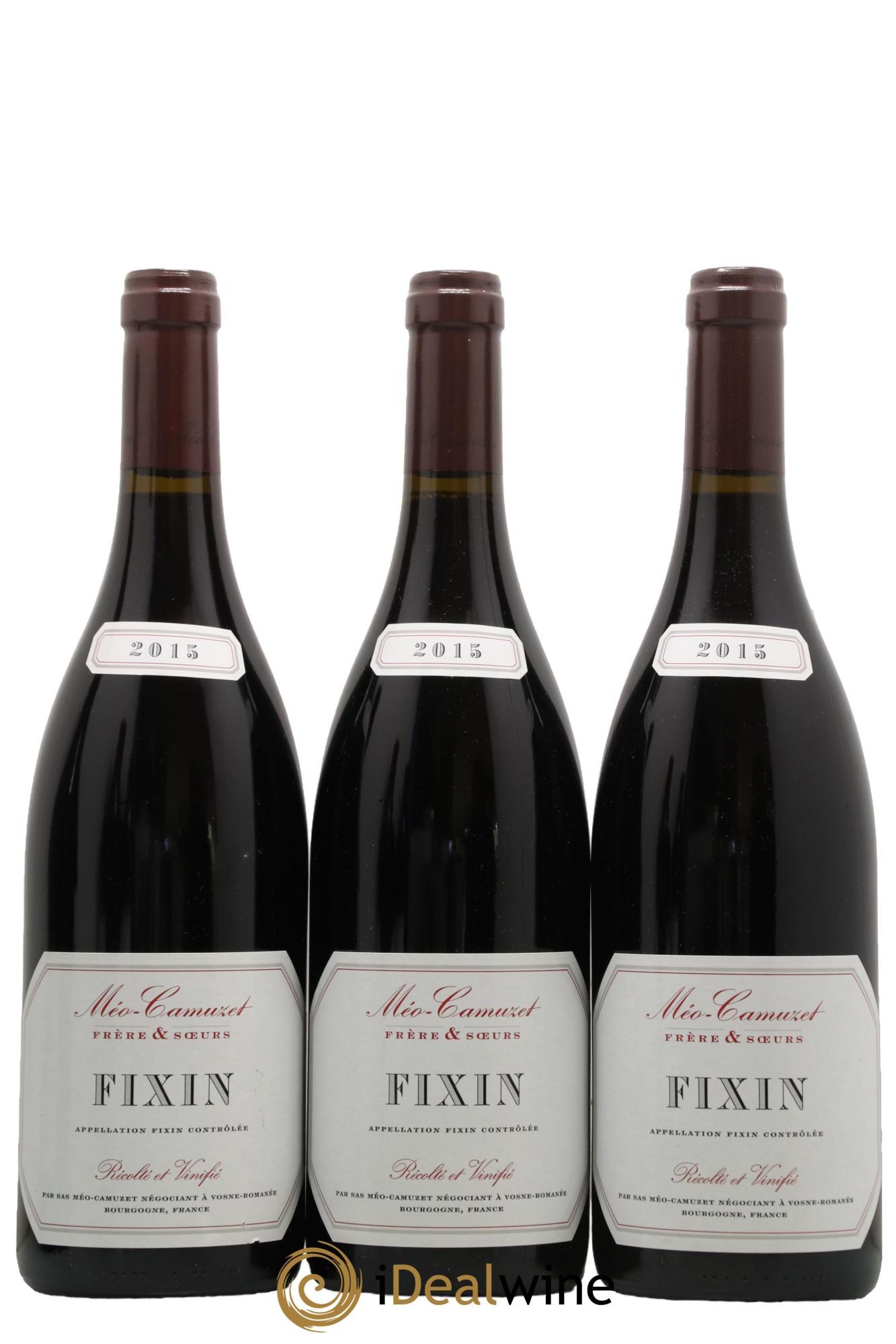 Fixin Méo-Camuzet (Frère & Soeurs) 2015 - Lot de 3 bouteilles - 0