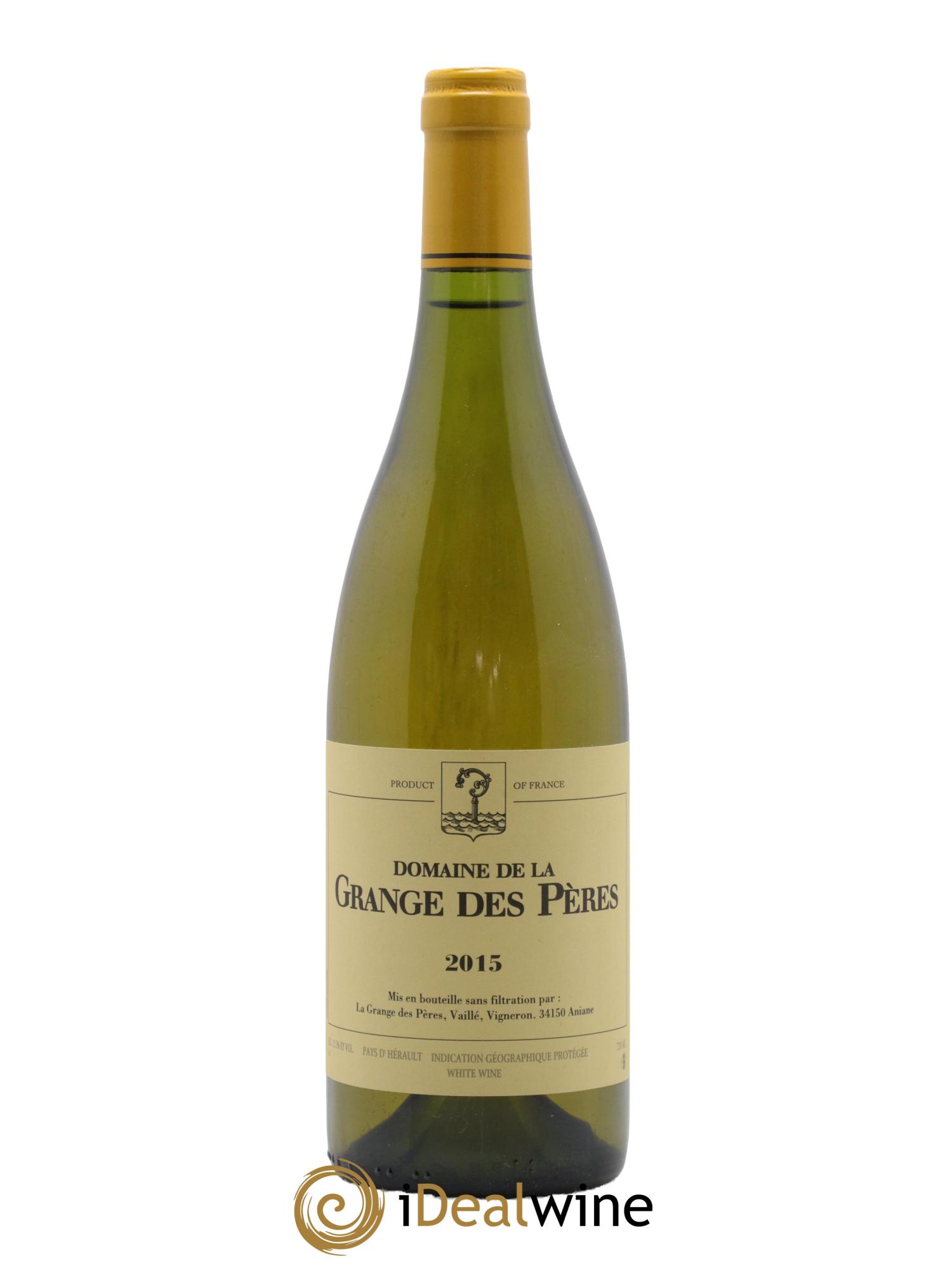 IGP Pays d'Hérault Grange des Pères Laurent Vaillé 2015 - Posten von 1 Flasche - 0