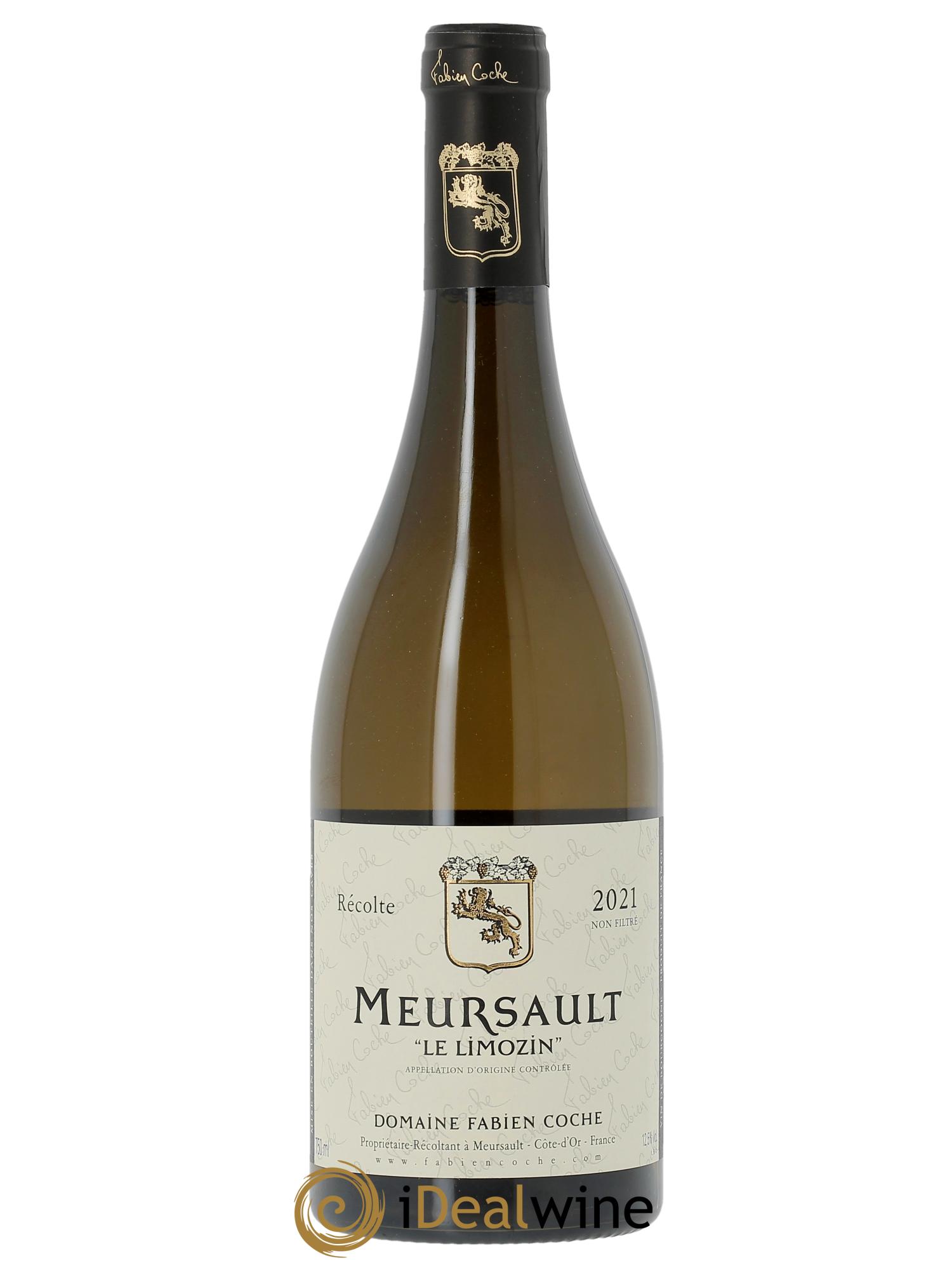 Meursault Le Limozin Fabien Coche  2021 - Lotto di 1 bottiglia - 0