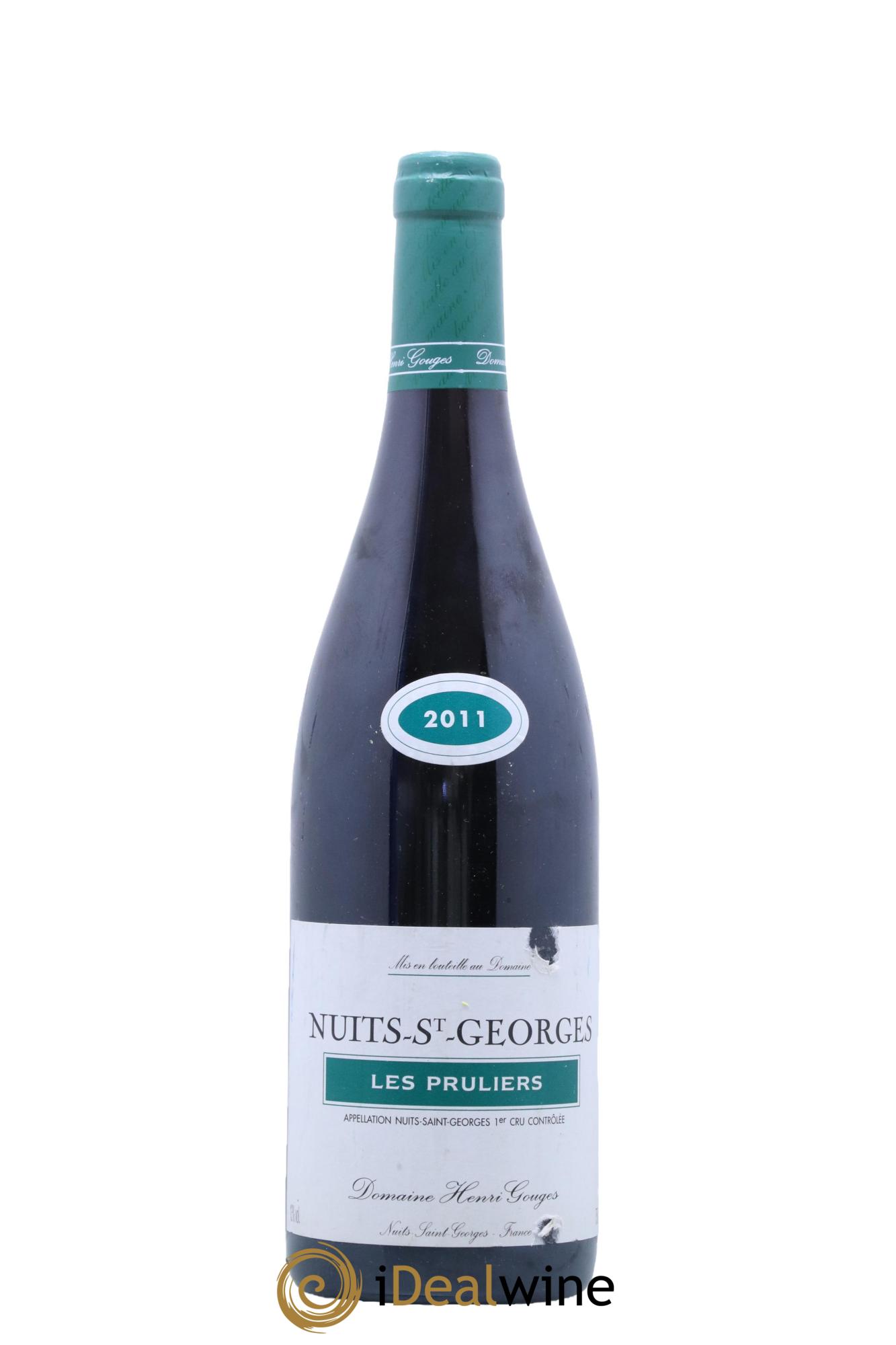 Nuits Saint-Georges 1er Cru Les Pruliers Henri Gouges 2011 - Lot of 1 bottle - 0