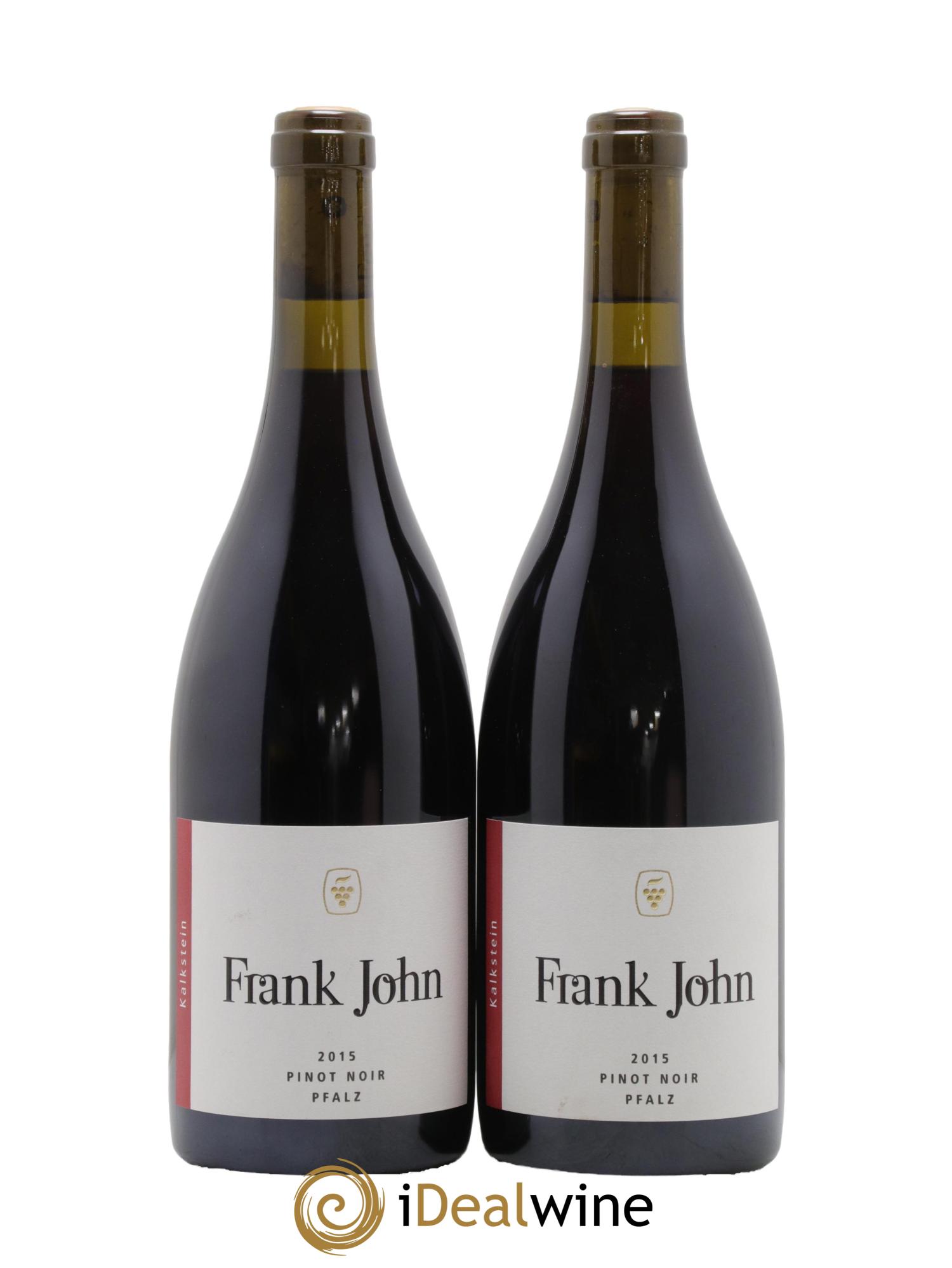 Allemagne Pinot Noir Franck John 2015 - Lot of 2 bottles - 0