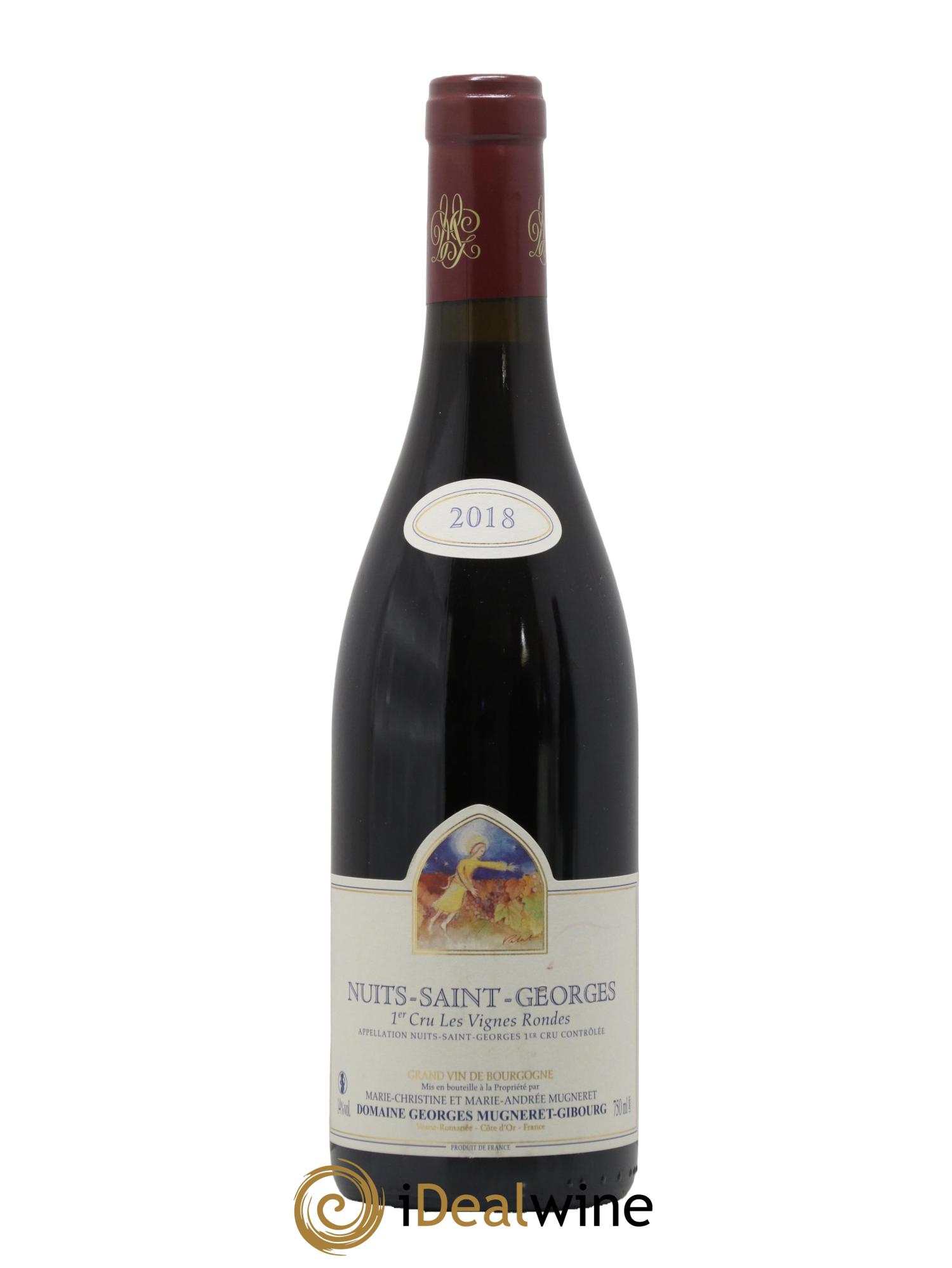 Nuits Saint-Georges 1er Cru Les Vignes Rondes Georges Mugneret (Domaine) 2018 - Posten von 1 Flasche - 0