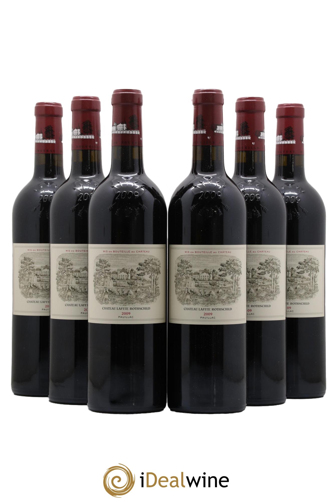 Château Lafite Rothschild 1er Grand Cru Classé 2009 - Posten von 6 Flaschen - 0