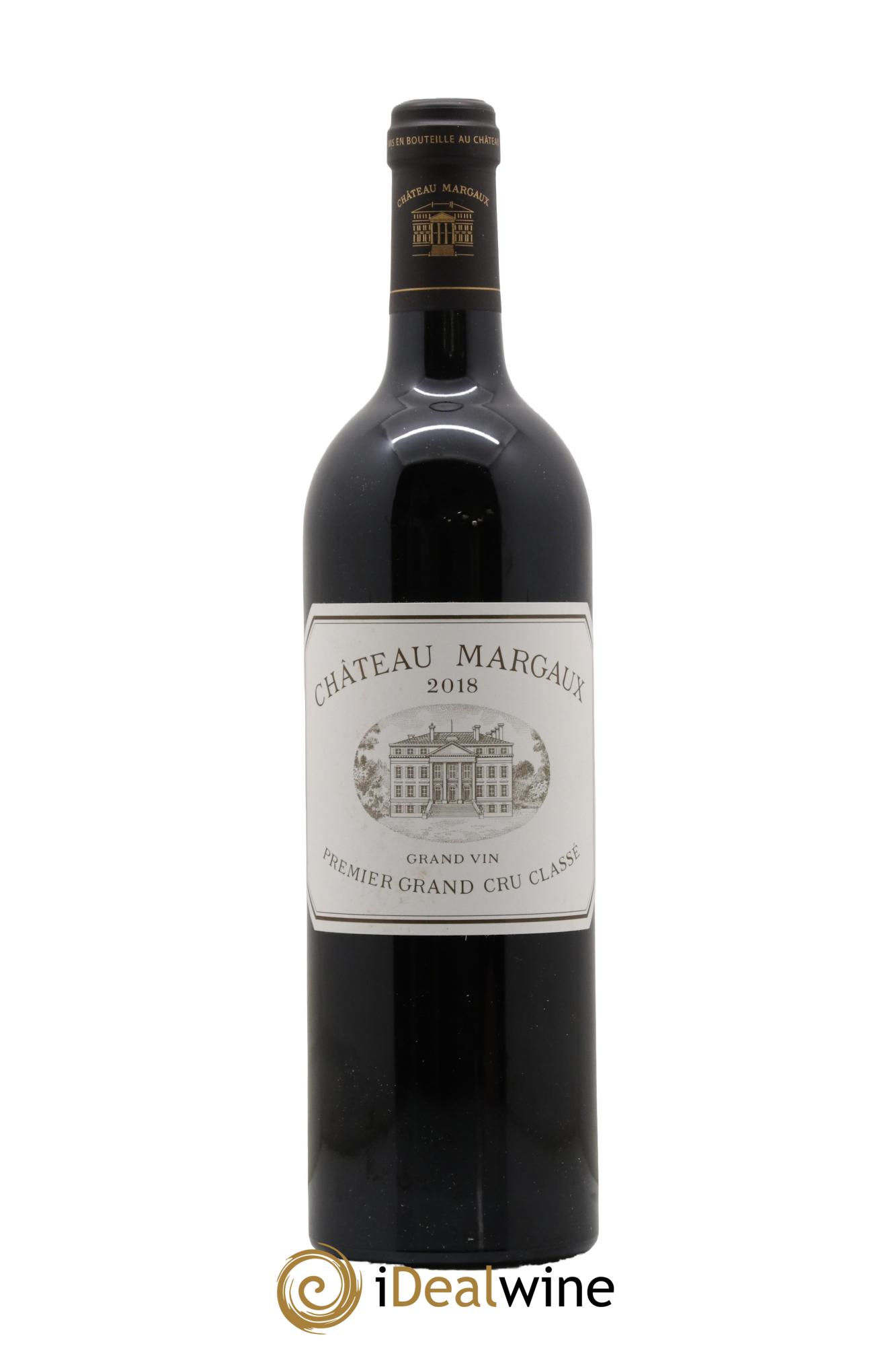 Château Margaux 1er Grand Cru Classé 2018 - Lot de 1 bouteille - 0