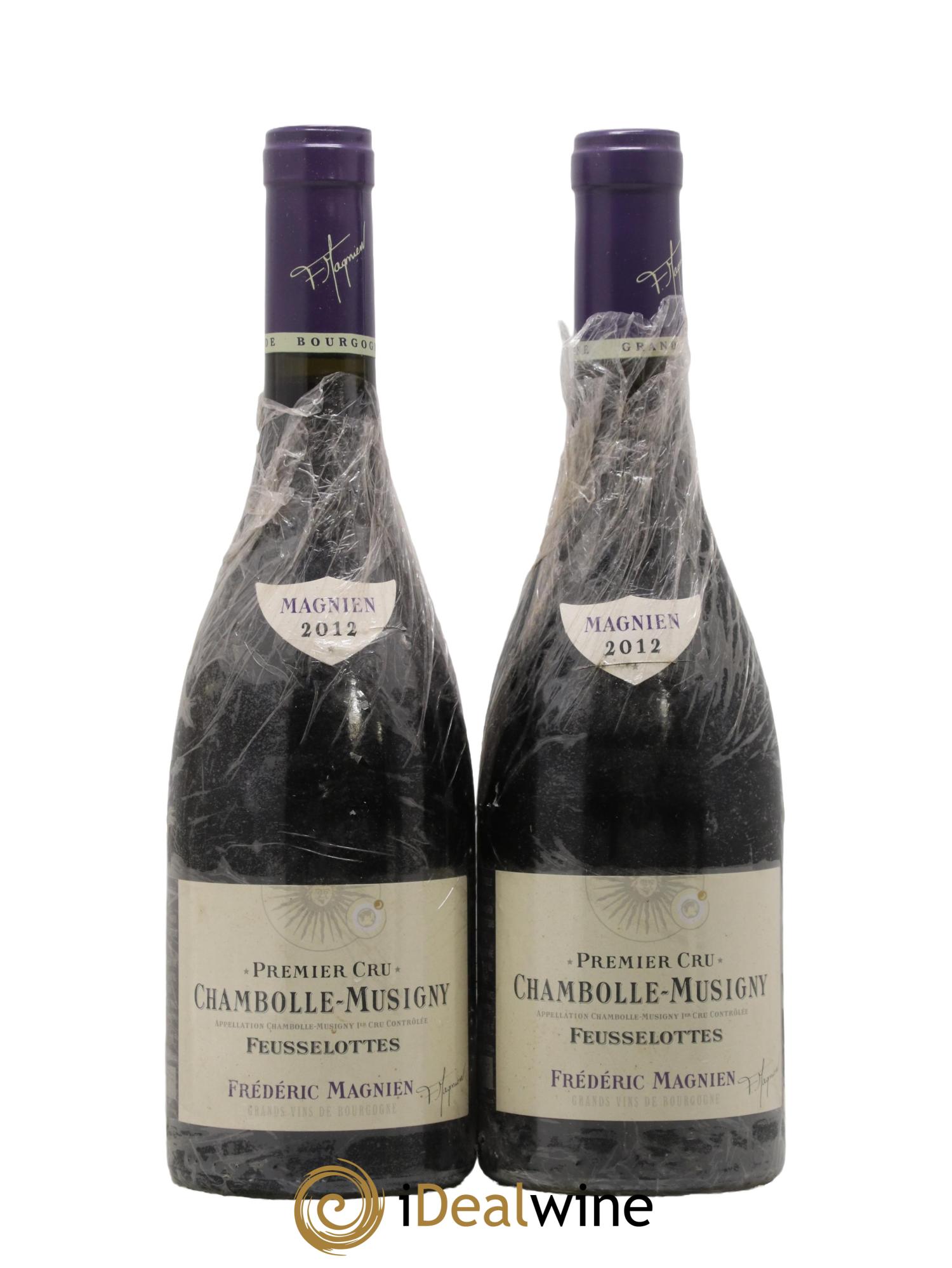 Chambolle-Musigny 1er Cru Les Feusselottes Frédéric Magnien 2012 - Posten von 2 Flaschen - 0