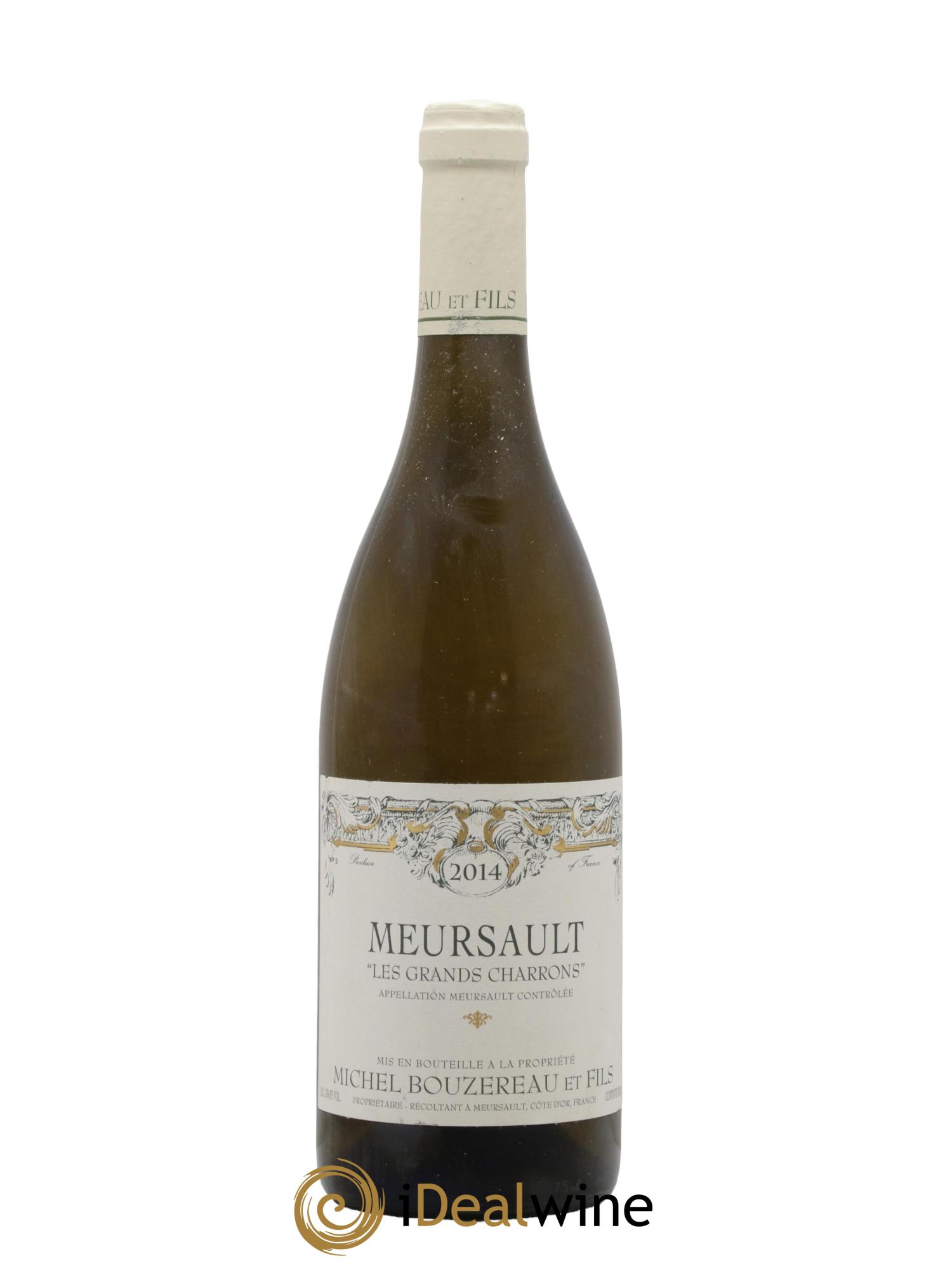 Meursault Les Grands Charrons Michel Bouzereau et Fils (Domaine) 2014 - Lot de 1 bouteille - 0