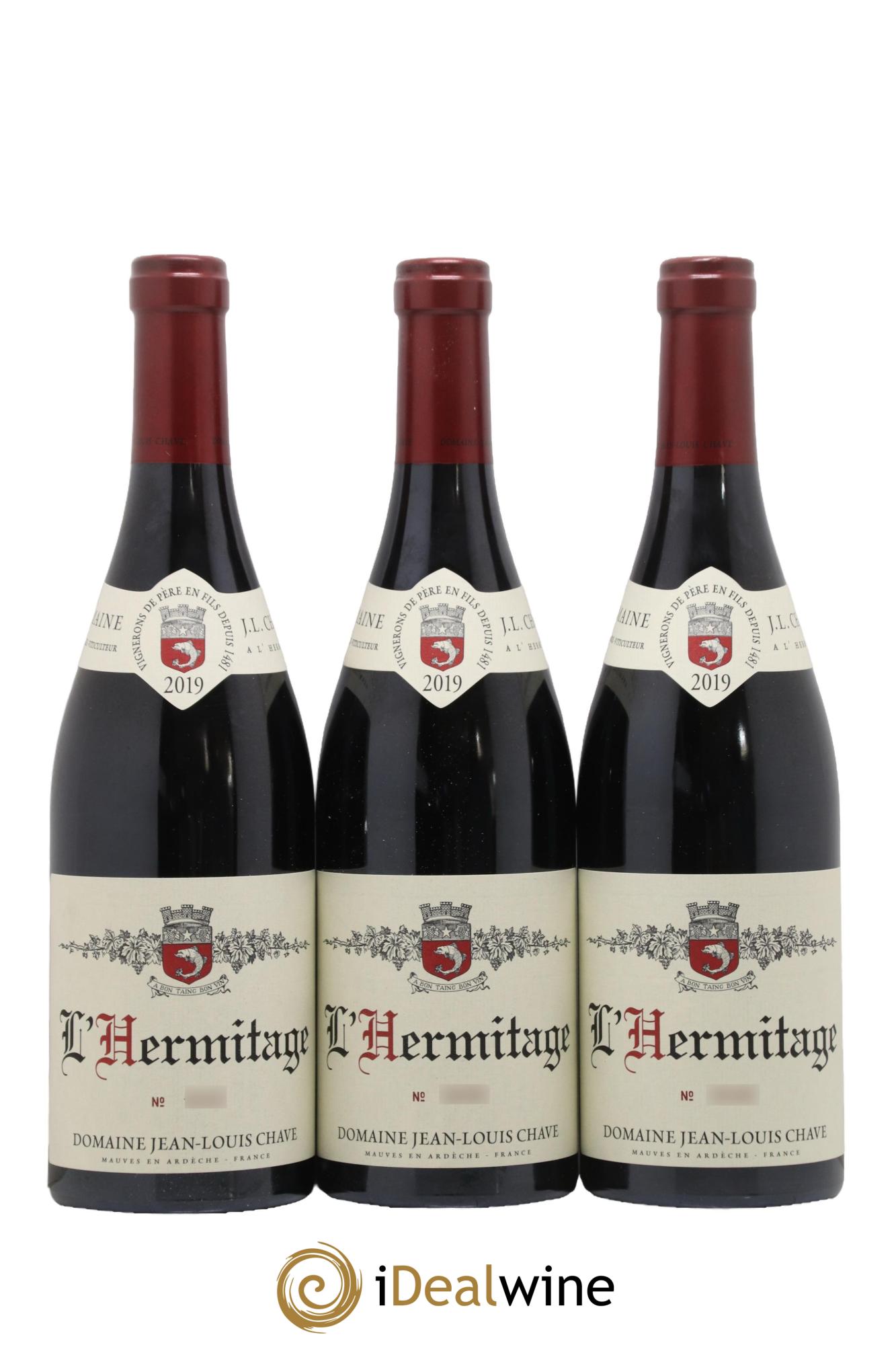 Hermitage Jean-Louis Chave 2019 - Posten von 6 Flaschen - 3