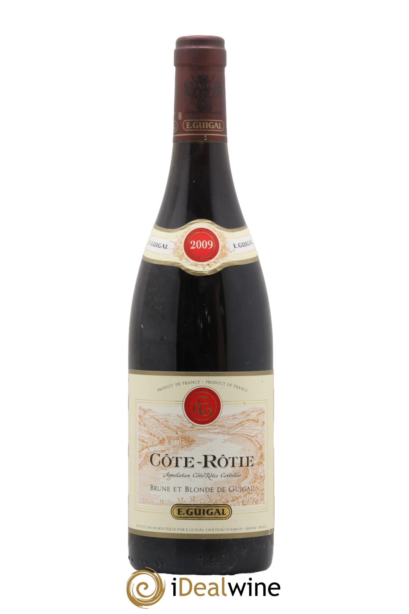 Côte-Rôtie Côtes Brune et Blonde Guigal 2009 - Posten von 1 Flasche - 0