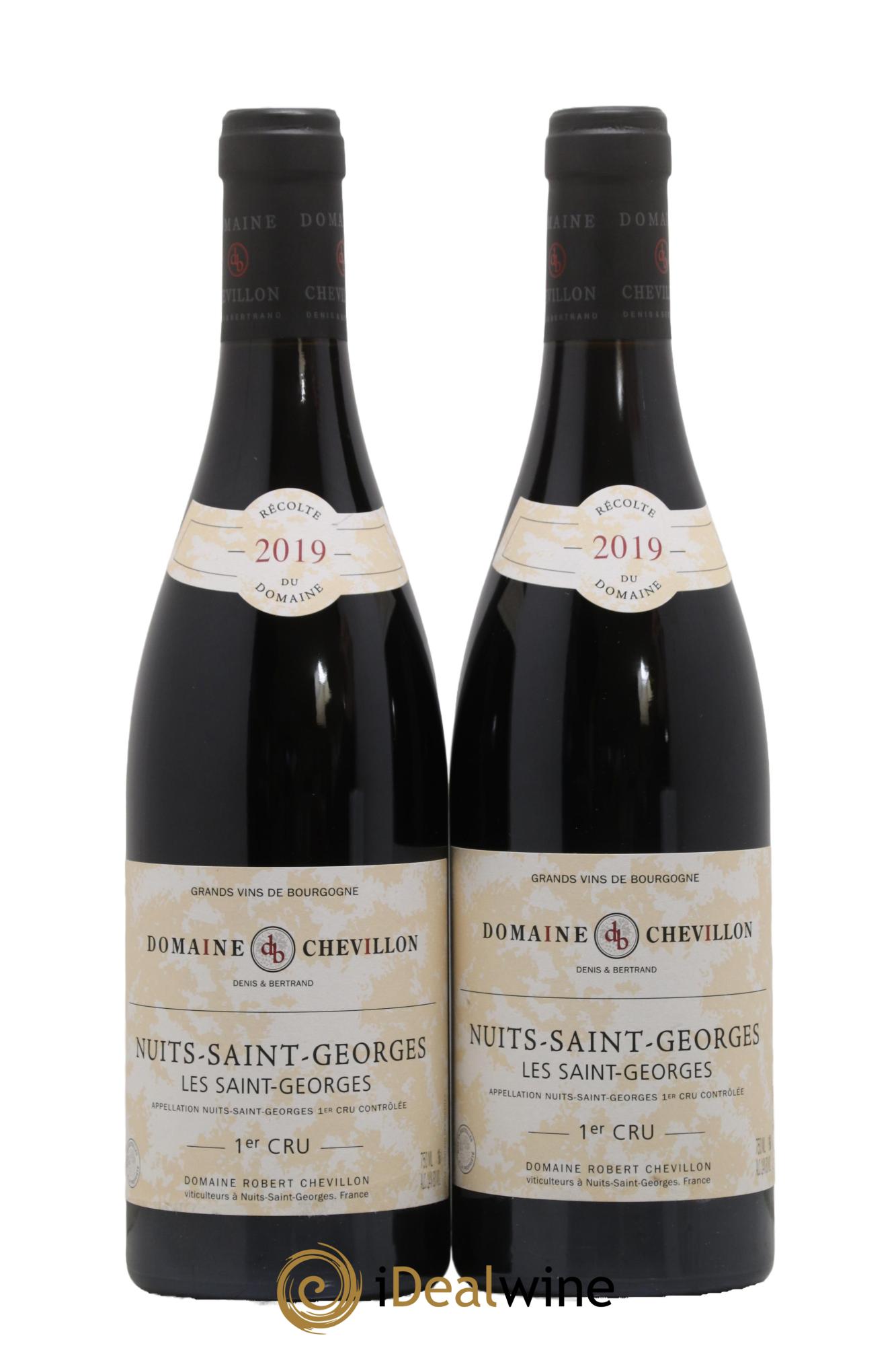 Nuits Saint-Georges 1er Cru Les Saint Georges Robert Chevillon 2019 - Lot de 2 bouteilles - 0