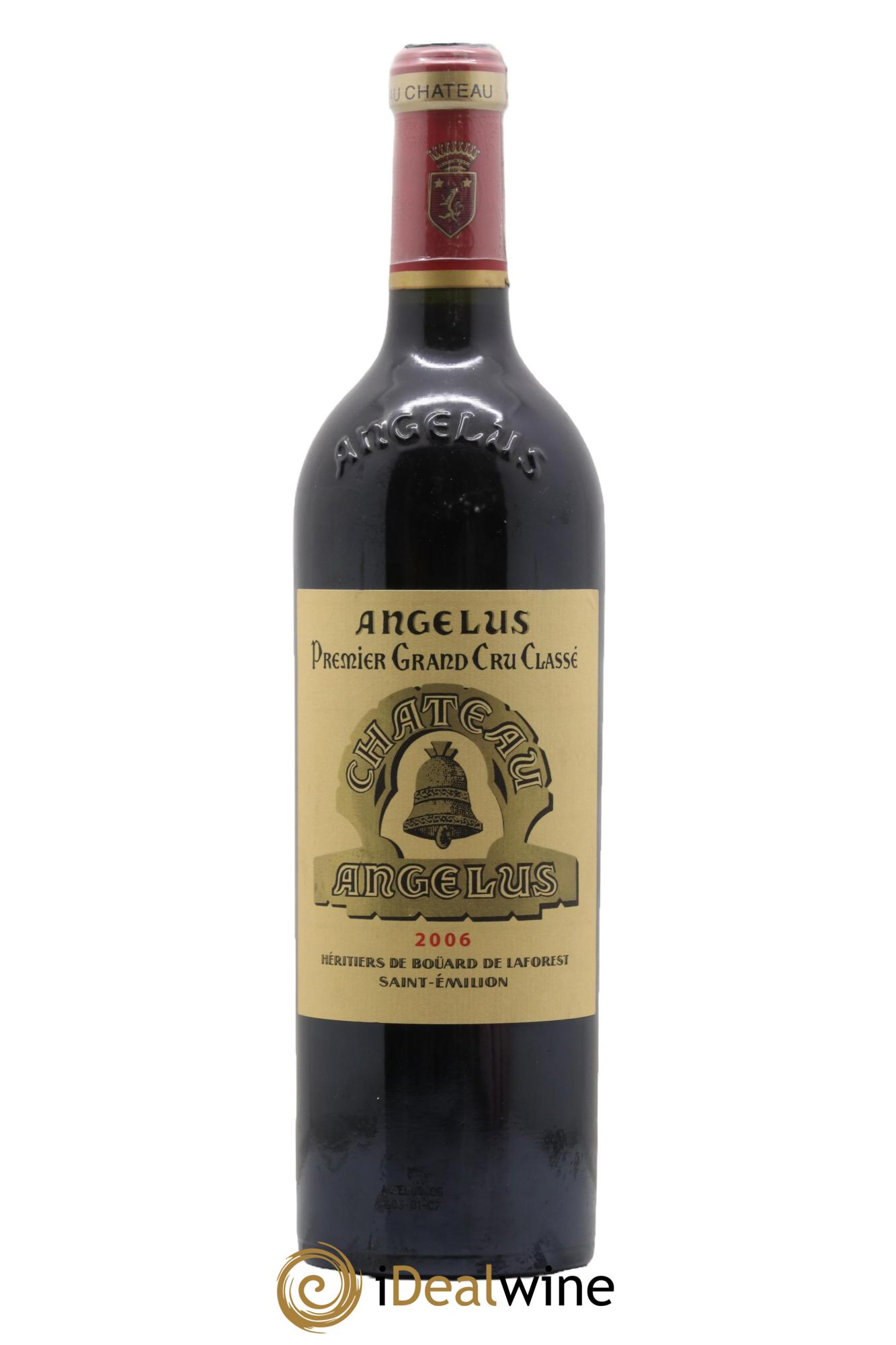 Château Angélus 1er Grand Cru Classé A 2006 - Lot de 1 bouteille - 0