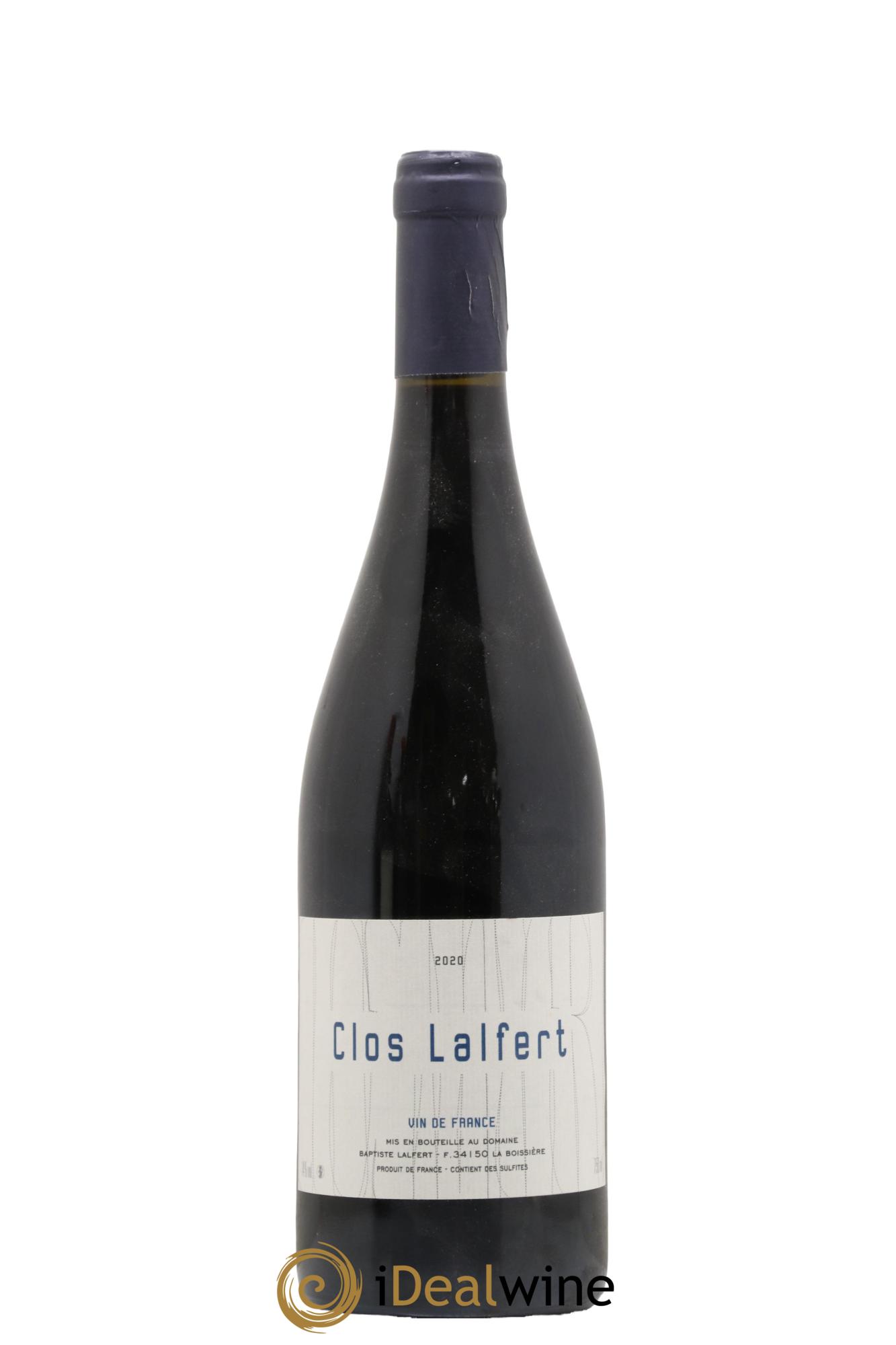 Vin de France Clos Lalfert - Baptiste Lalfert 2020 - Posten von 1 Flasche - 0