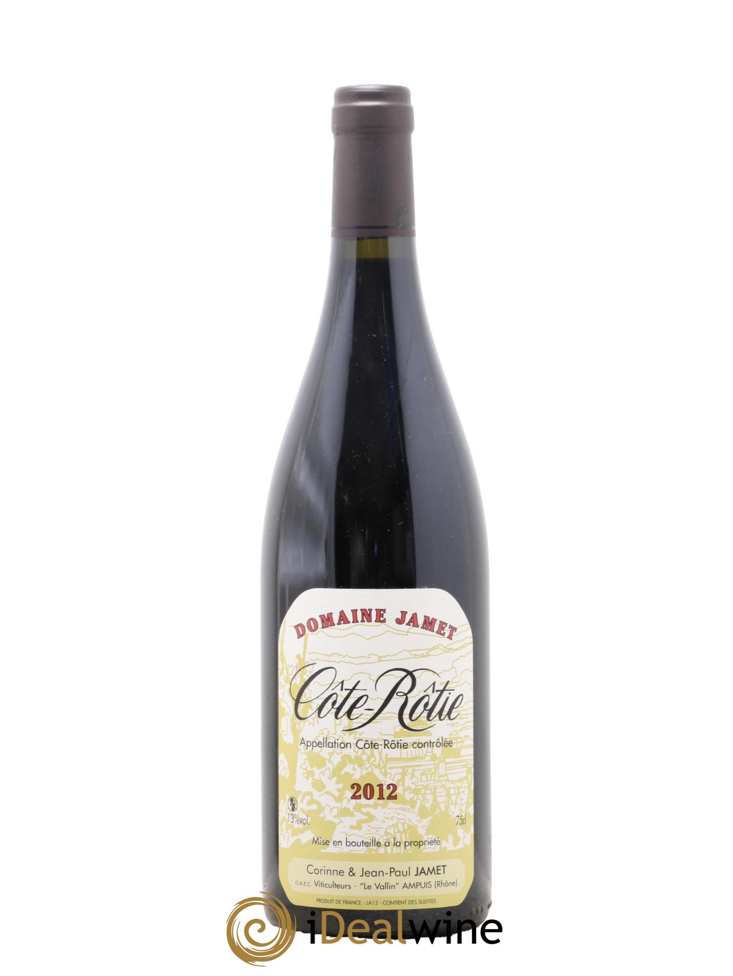 Côte-Rôtie Jamet (Domaine) 2012 - Posten von 1 Flasche - 0