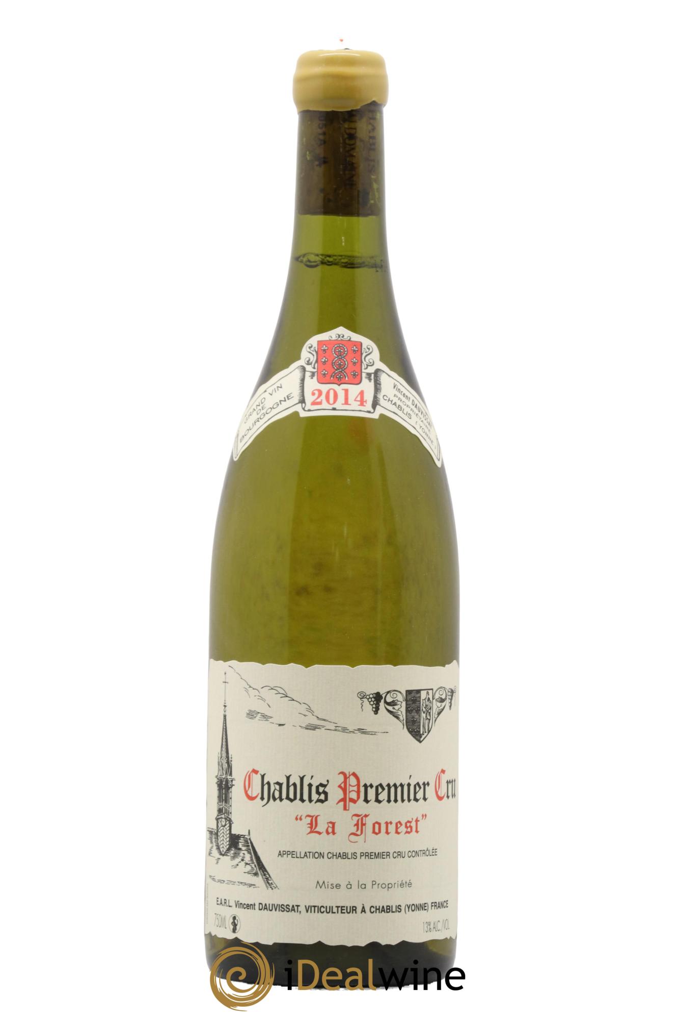 Chablis 1er Cru La Forest Vincent Dauvissat (Domaine) 2014 - Posten von 1 Flasche - 0