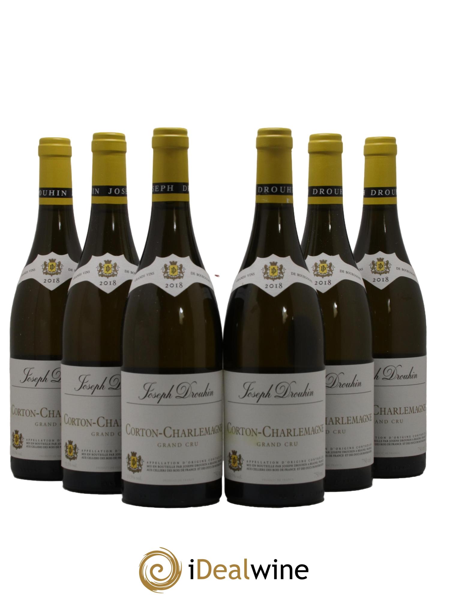 Corton-Charlemagne Grand Cru Joseph Drouhin 2018 - Posten von 6 Flaschen - 0