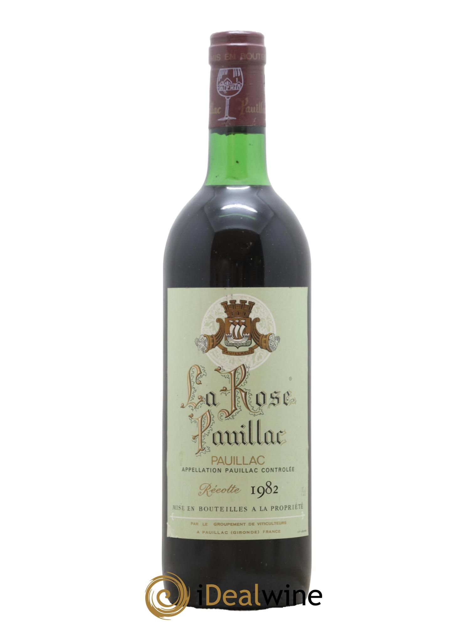 La Rose Pauillac 1982 - Posten von 1 Flasche - 0