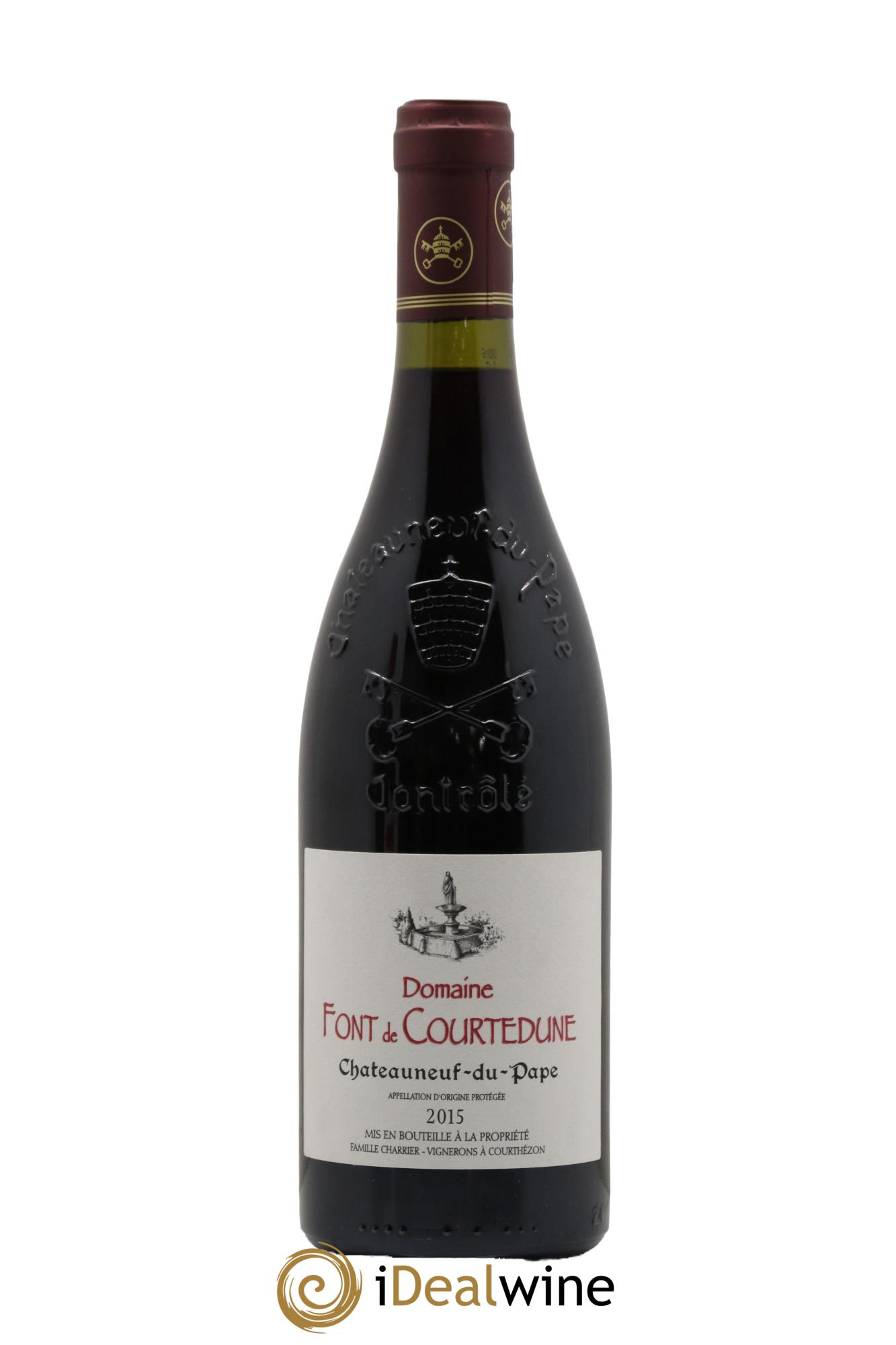 Châteauneuf-du-Pape Domaine Font de Courtedune 2015 - Lot de 1 bouteille - 0