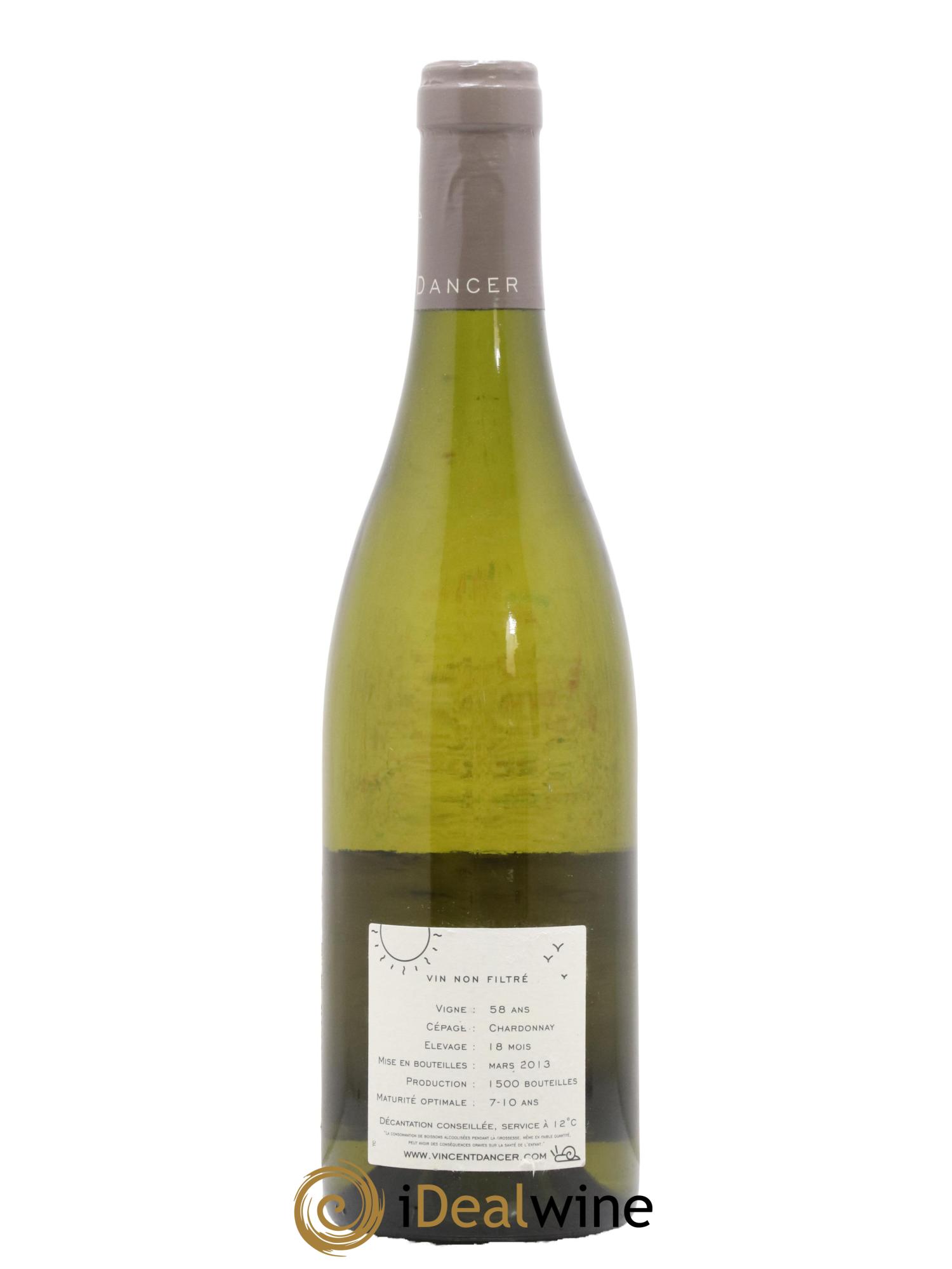 Chassagne-Montrachet 1er Cru (Morgeot) Tête du Clos Vincent Dancer 2011 - Lot de 1 bouteille - 1