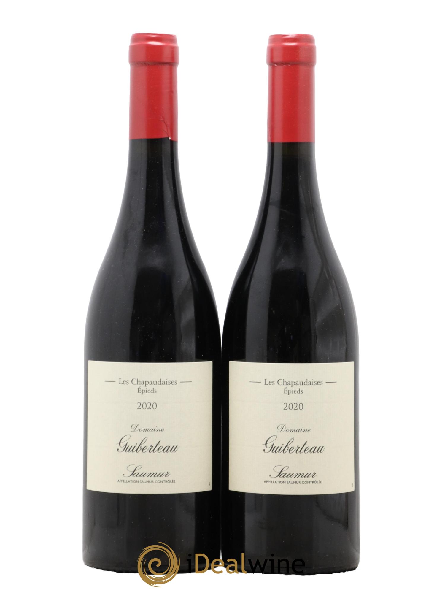 Saumur Les Chapaudaises Domaine Guiberteau 2020 - Lot de 2 bouteilles - 0