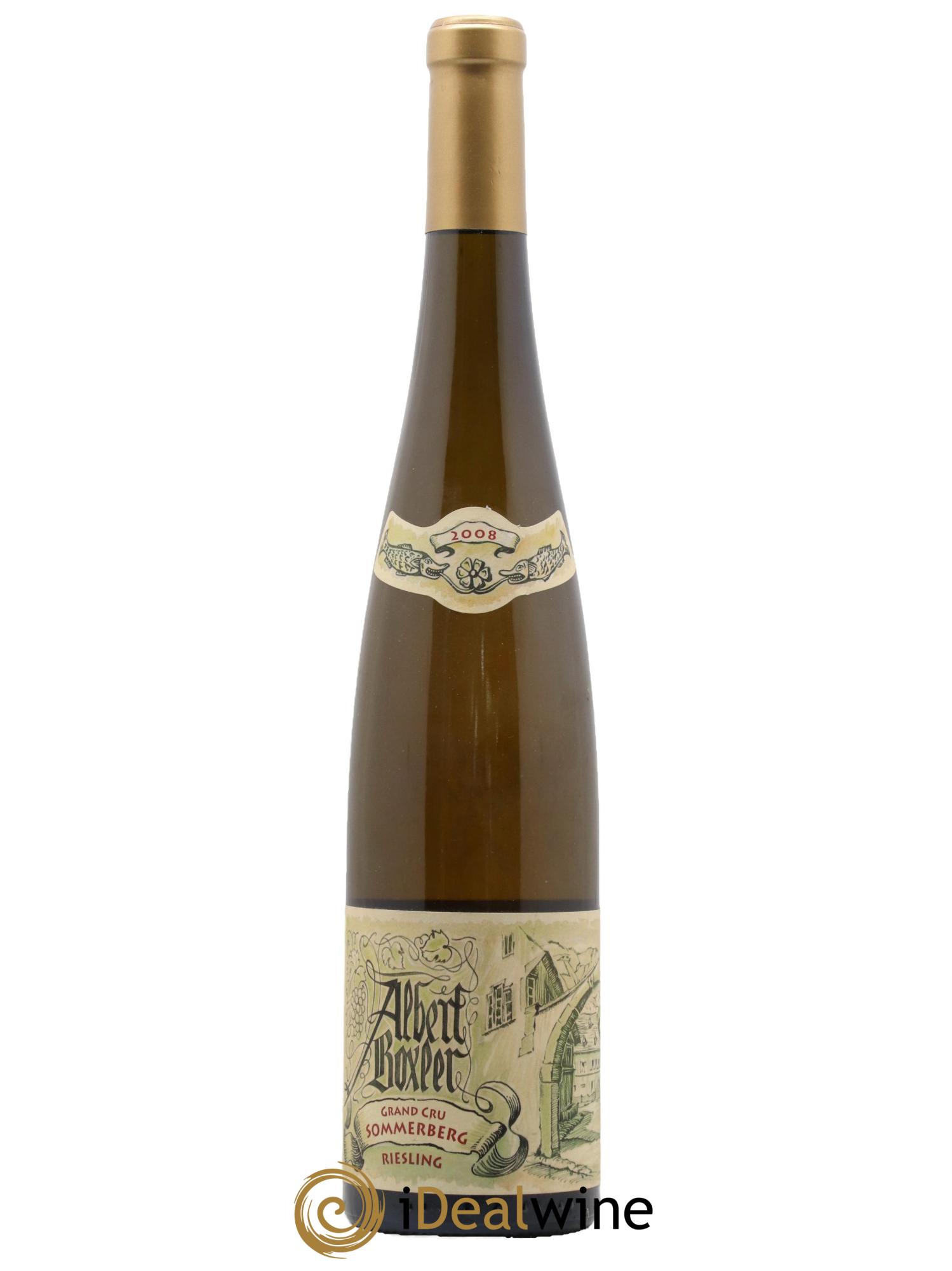 Alsace Riesling Grand Cru Sommerberg Jeunes Vignes Albert Boxler 2008 - Lotto di 1 bottiglia - 0