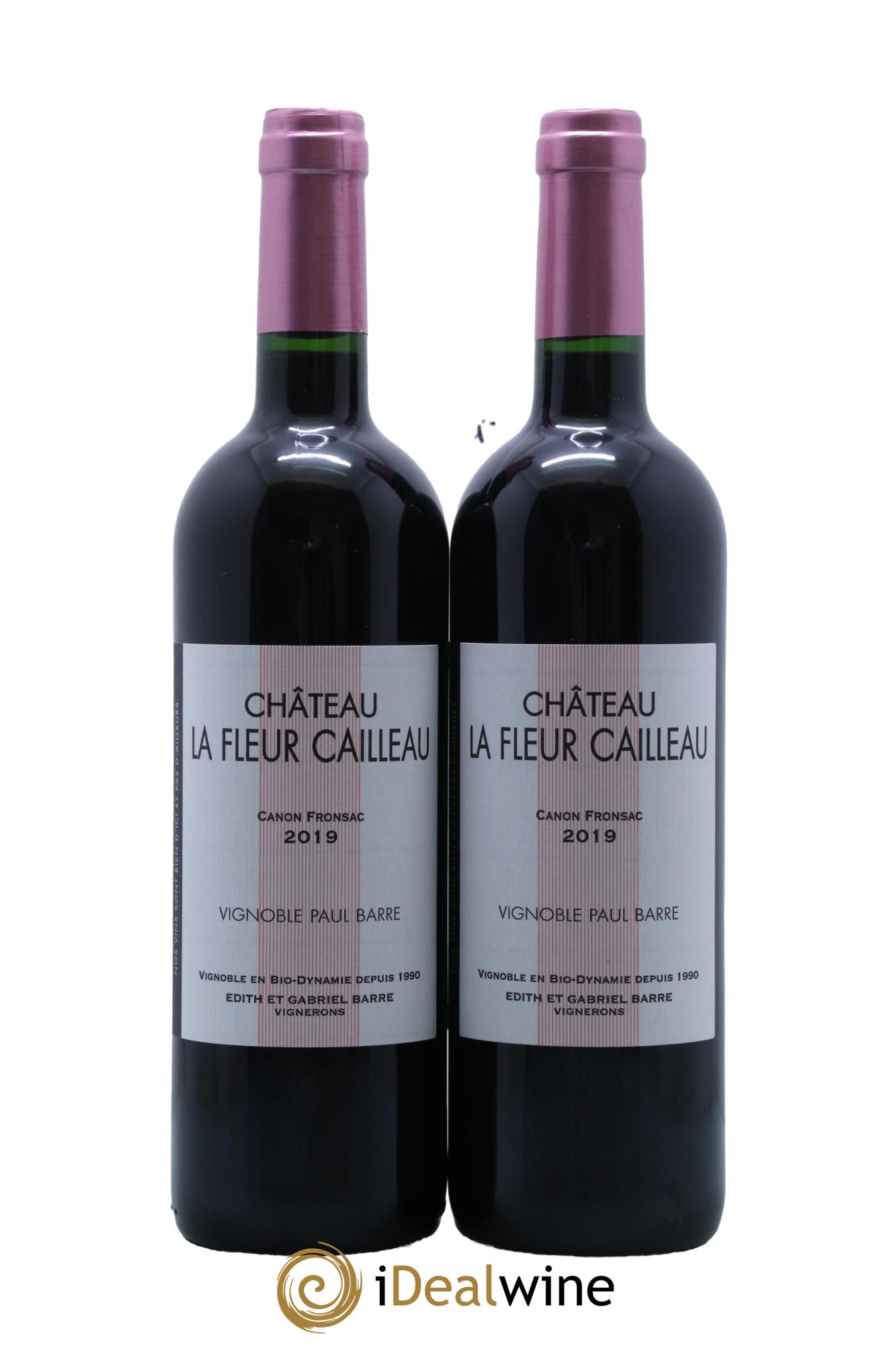 Canon-Fronsac Chateau La Fleur Cailleau 2019 - Lot de 2 bouteilles - 0