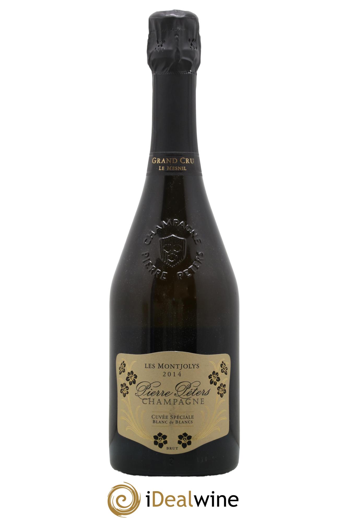 Les Montjolys Brut Blanc de Blancs Cuvée Spéciale Pierre Péters 2014 - Lot de 1 bouteille - 0