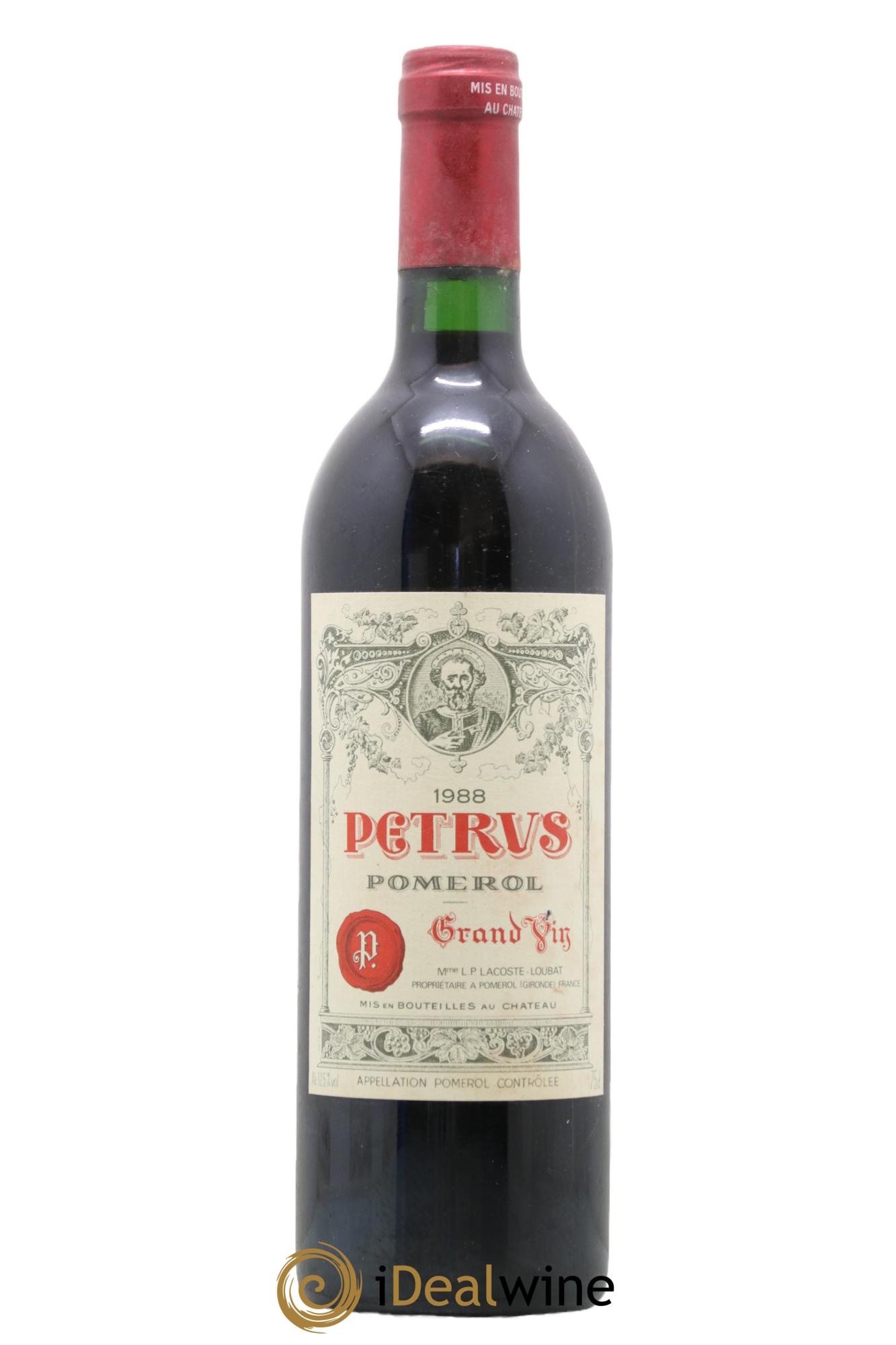 Petrus 1988 - Lotto di 1 bottiglia - 0