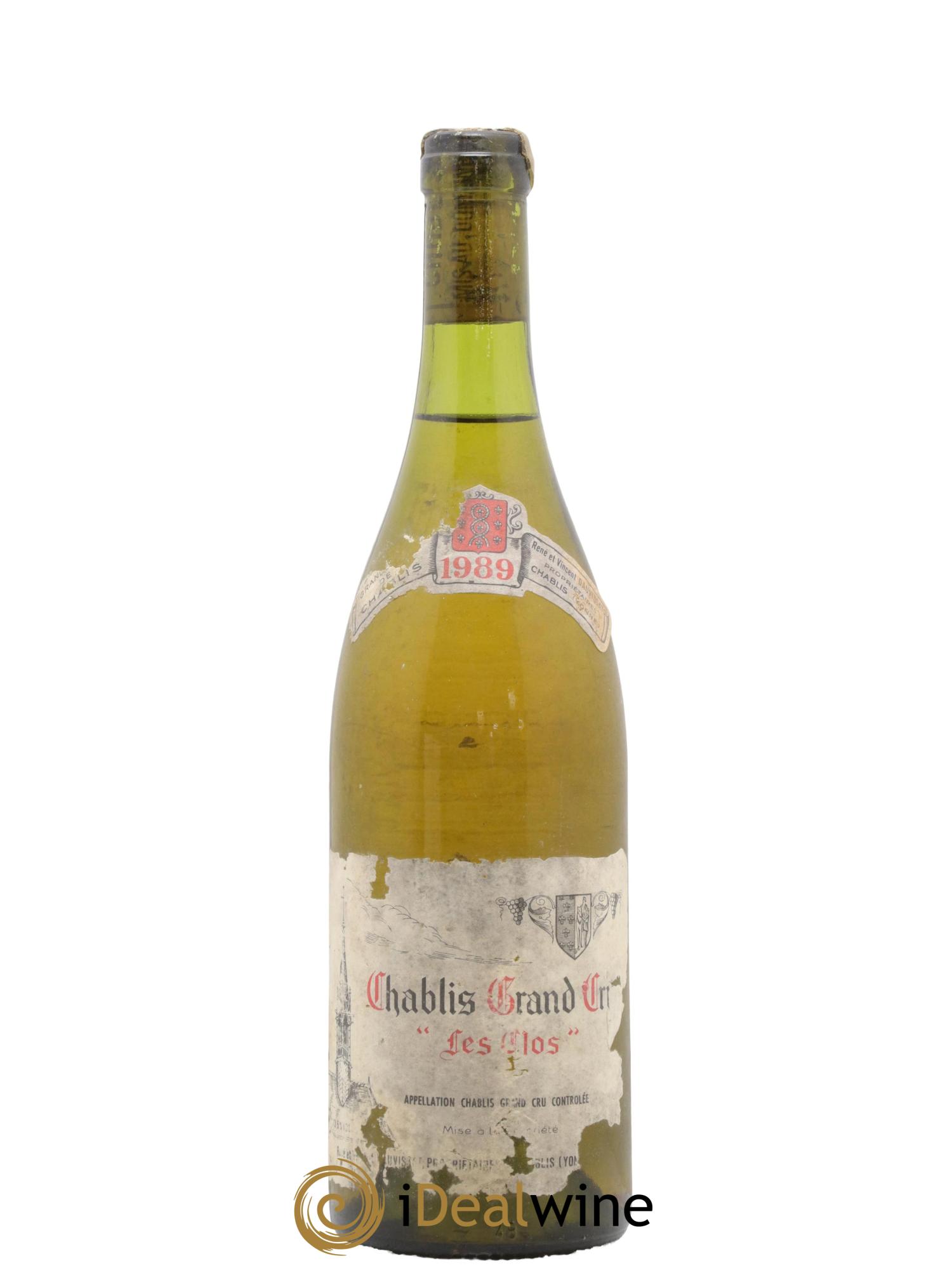 Chablis Grand Cru Les Clos Vincent Dauvissat (Domaine) 1989 - Lotto di 1 bottiglia - 0