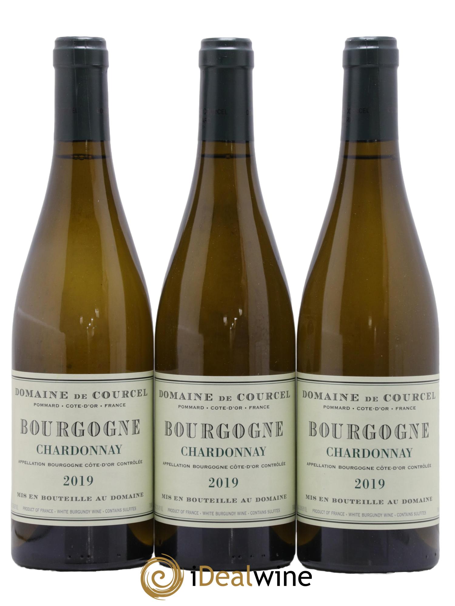 Bourgogne Chardonnay Domaine de Courcel 2019 - Lot of 3 bottles - 0