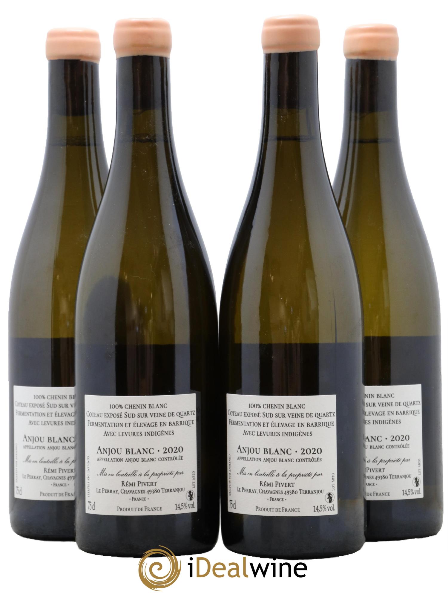 Anjou Domaine Perray Jouannet 2020 - Lot de 4 bouteilles - 1