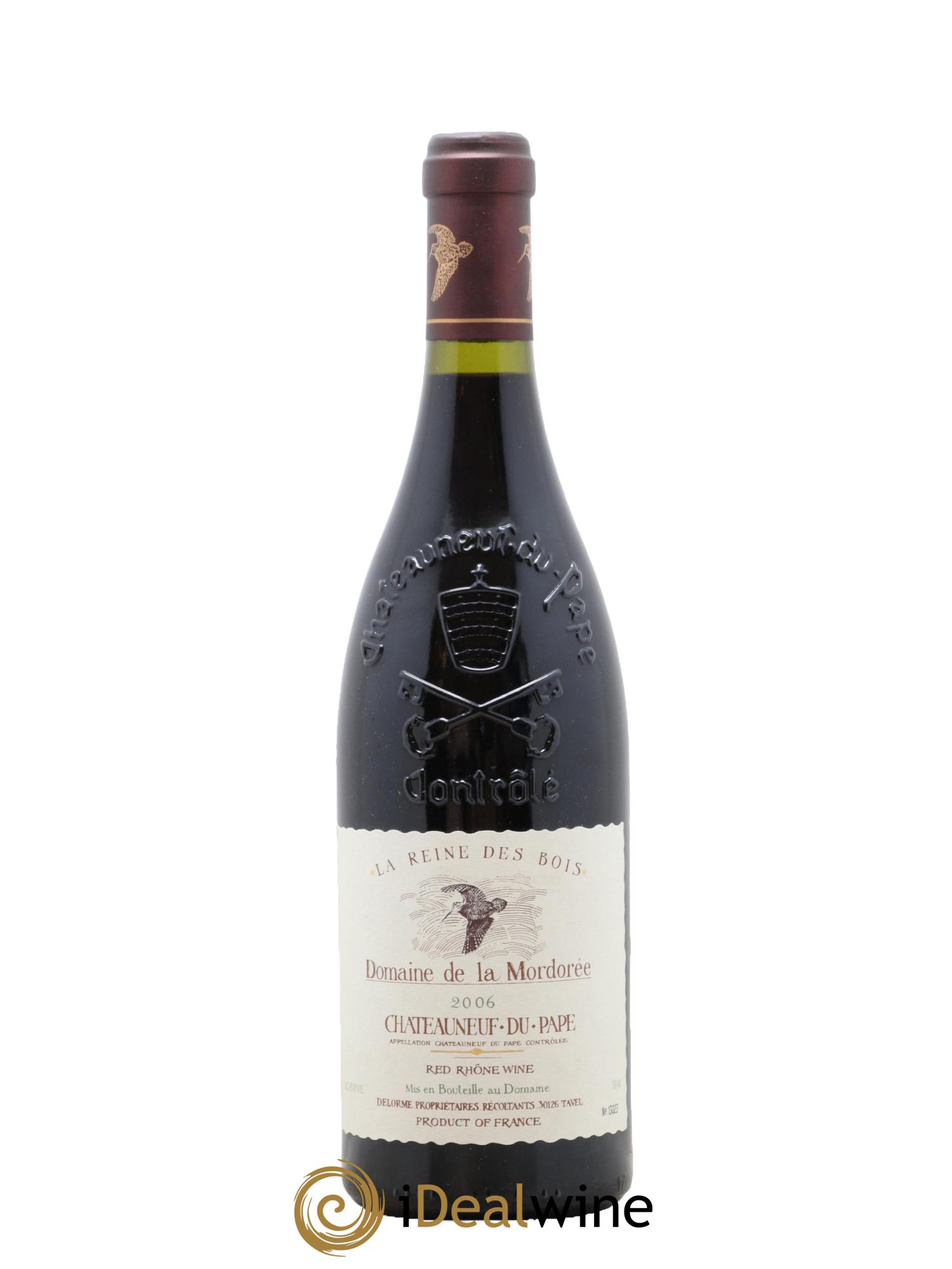 Châteauneuf-du-Pape  Cuvée de la Reine des Bois La Mordorée (Domaine de) 2006 - Lot de 1 bouteille - 0