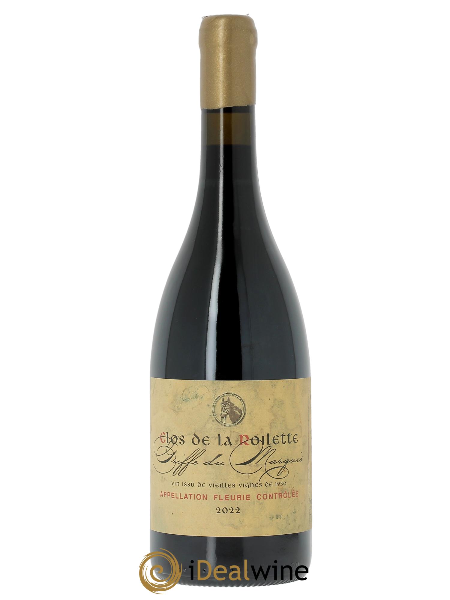 Fleurie Griffe du Marquis Clos de la Roilette  2022 - Posten von 1 Flasche - 0