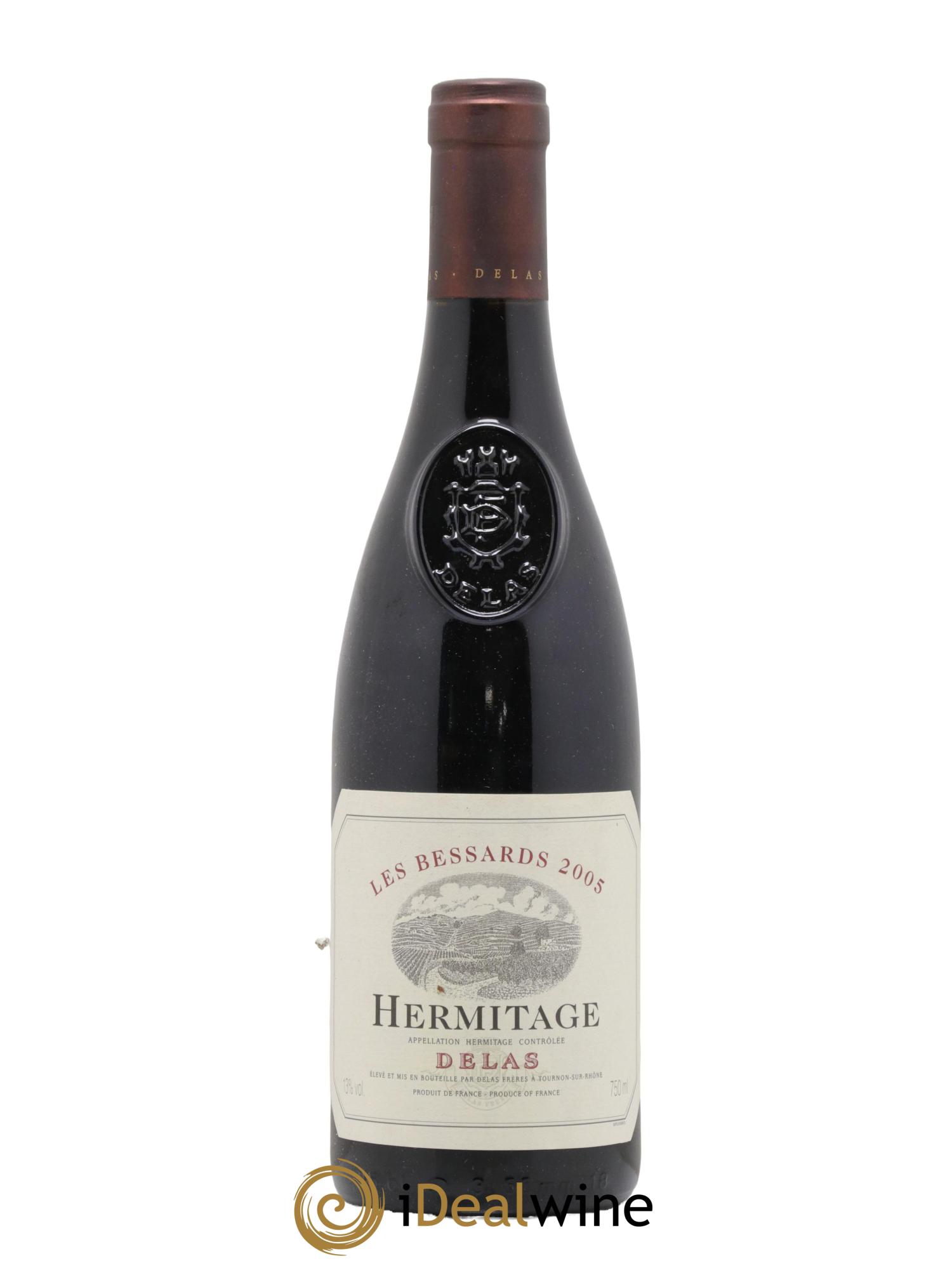 Hermitage Les Bessards Delas Frères 2005 - Lot de 1 bouteille - 0