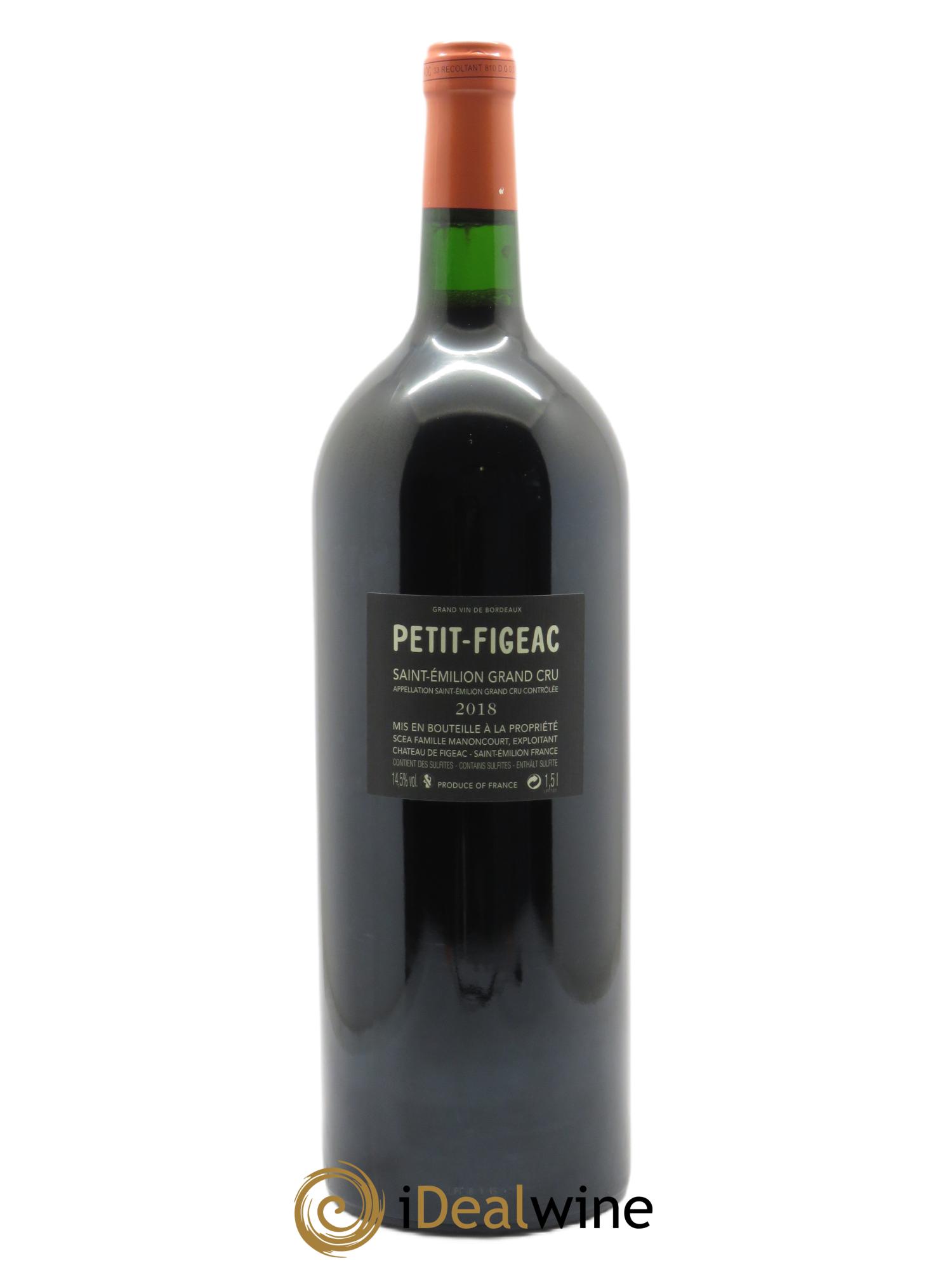 Petit Figeac (CBO à partir de 6 mgs) 2018 - Posten von 1 Magnum - 1