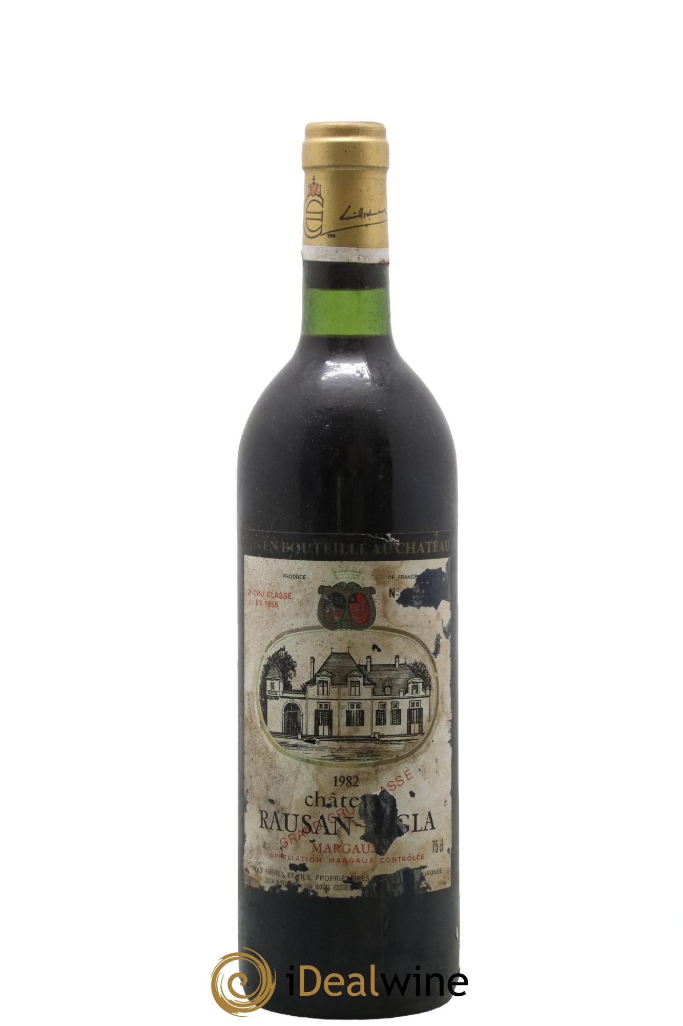 Château Rauzan Ségla Grand Cru Classé 1982 - Lot of 1 bottle - 0