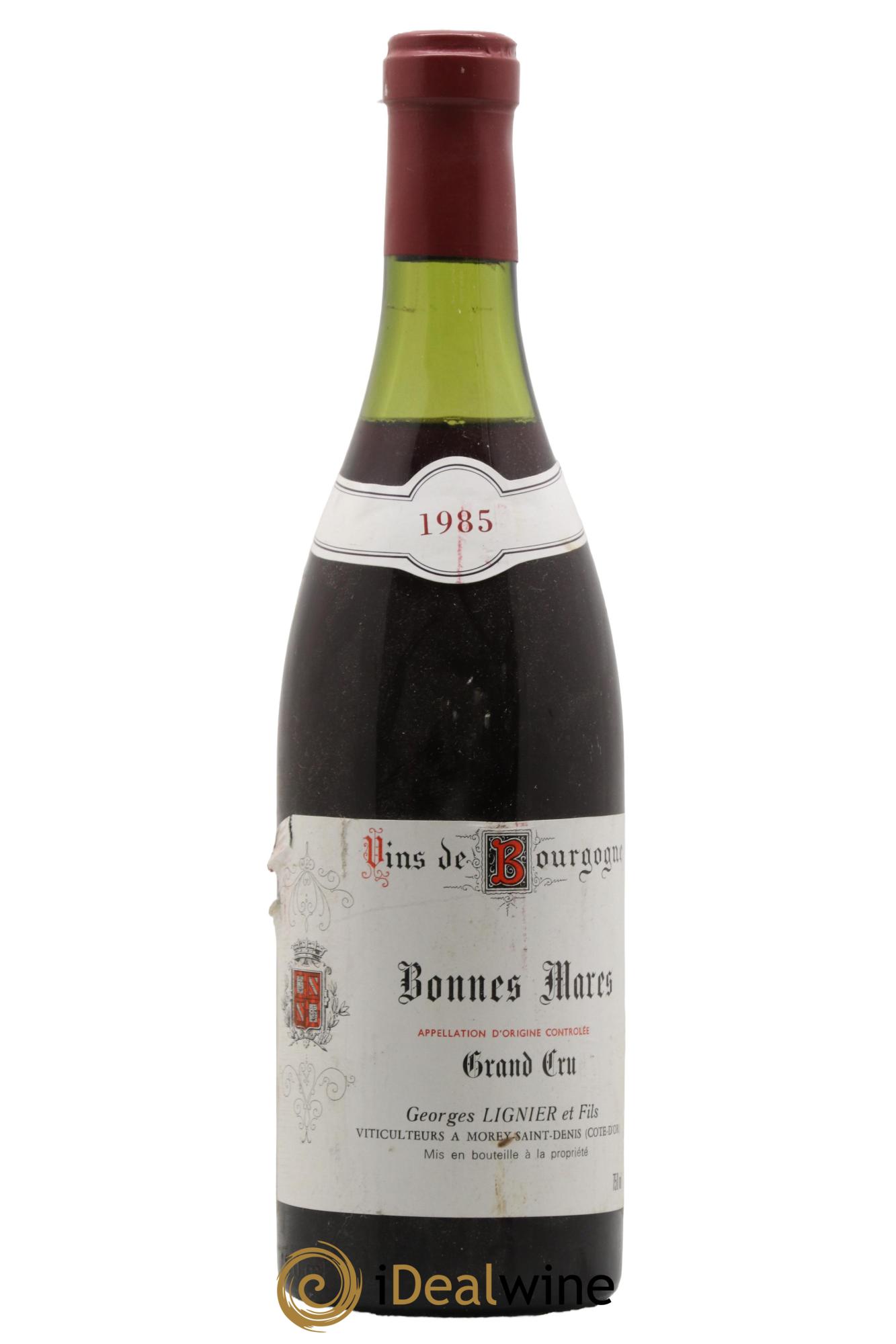 Bonnes-Mares Grand Cru Georges Lignier (Domaine) 1985 - Posten von 1 Flasche - 0