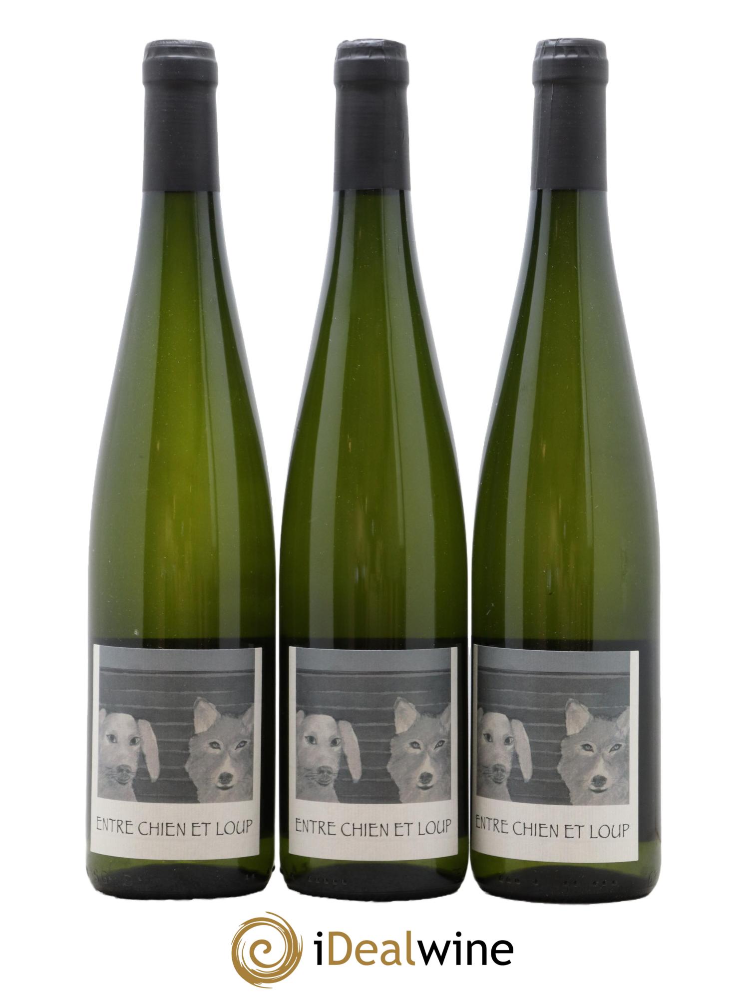 Alsace Entre Chien et Loup Rietsch Pinot Auxerrois 2016 - Lot of 3 bottles - 0