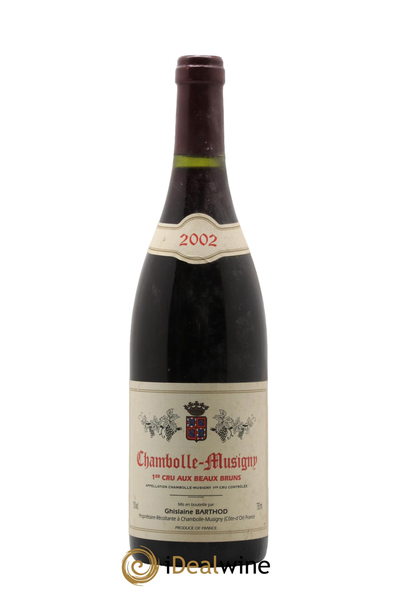 Chambolle-Musigny 1er Cru Aux Beaux Bruns Ghislaine Barthod 2002 - Lotto di 1 bottiglia - 0