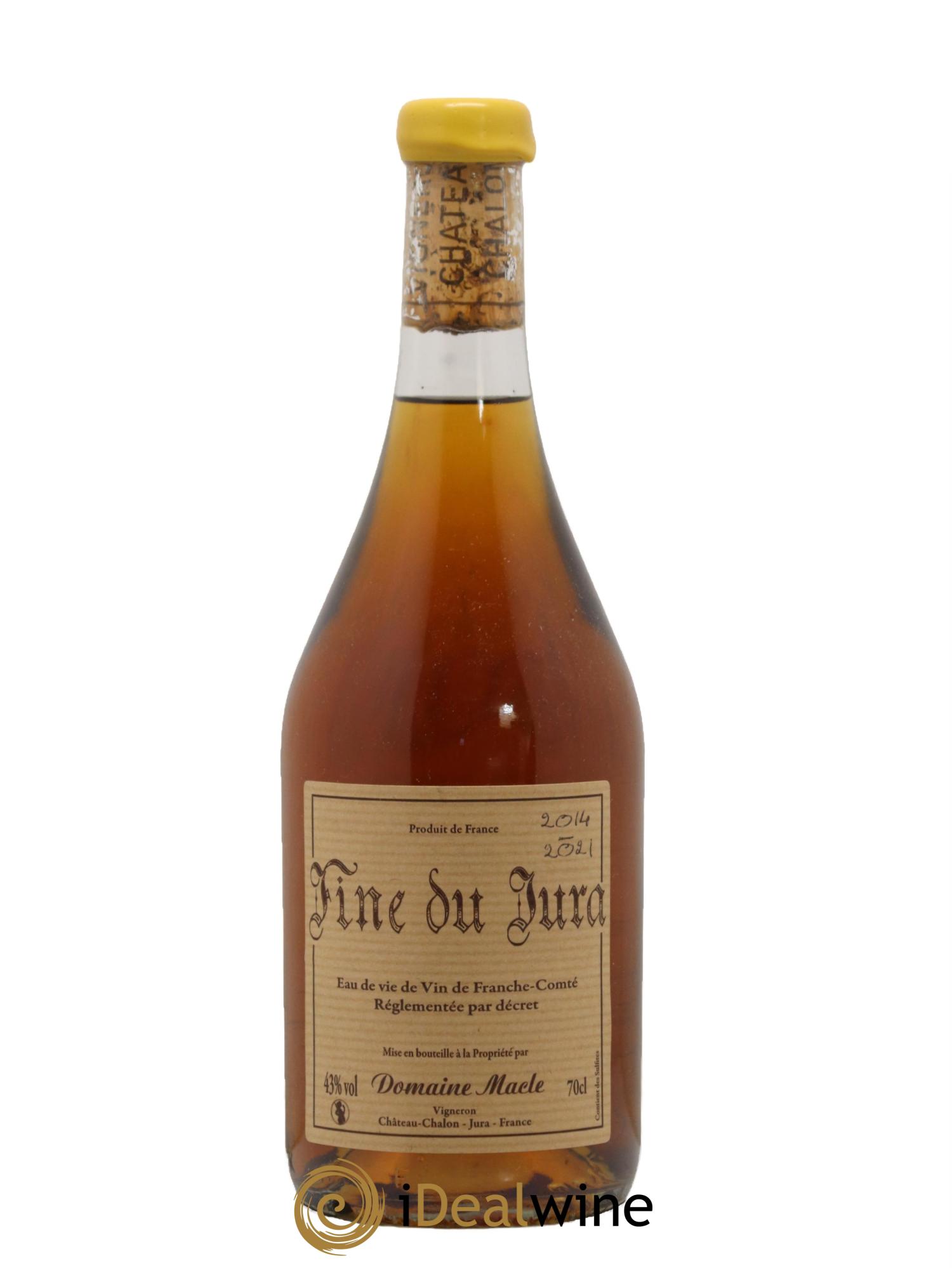 Alcool Fine du Jura Domaine Macle - Posten von 1 Flasche - 0