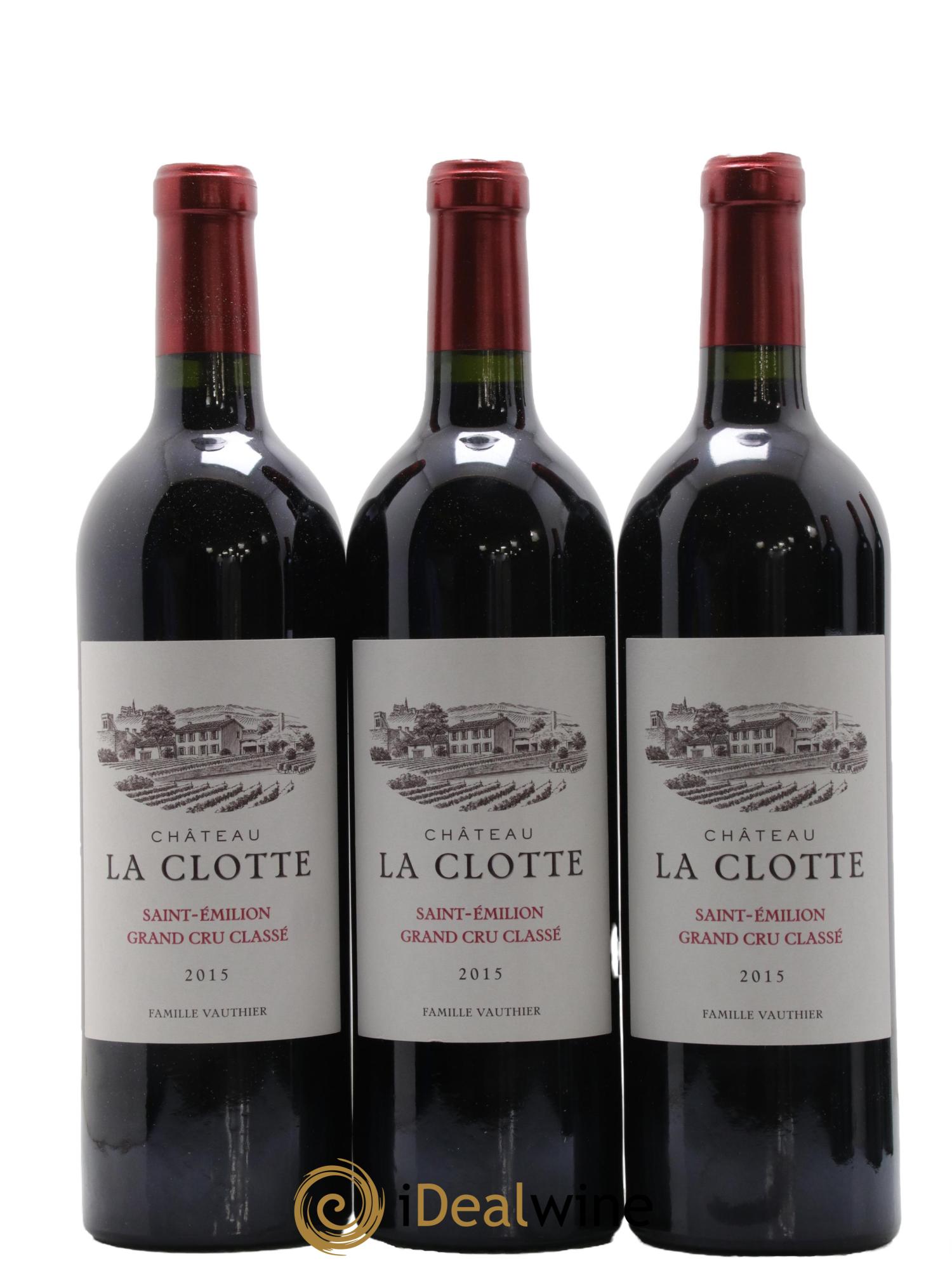 Château la Clotte 2015 - Lot de 6 bouteilles - 1