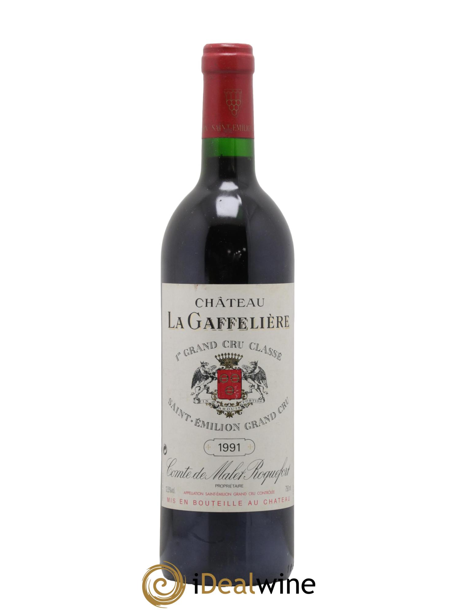 Château la Gaffelière 1er Grand Cru Classé B 1991 - Lot of 1 bottle - 0