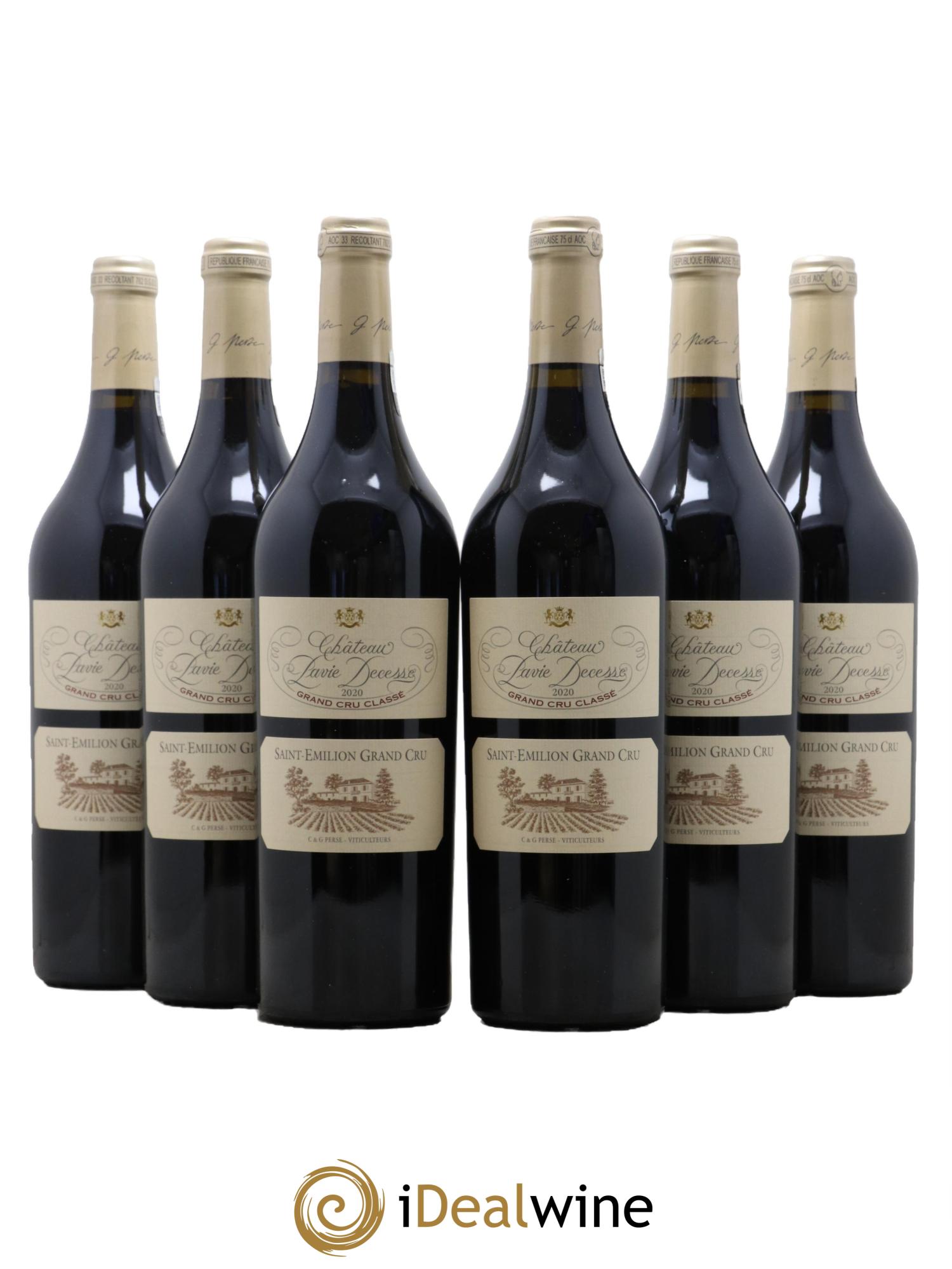 Château Pavie Decesse Grand Cru Classé 2020 - Lot of 6 bottles - 0