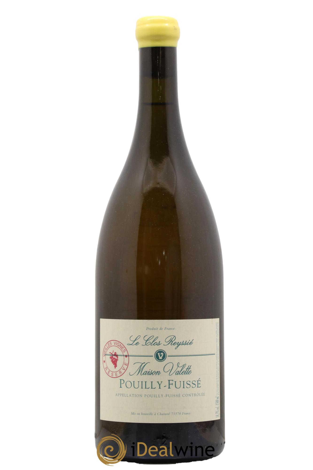 Pouilly-Fuissé Clos Reyssié Valette (Domaine) Vieilles Vignes Réserve - Lot of 1 magnum - 0