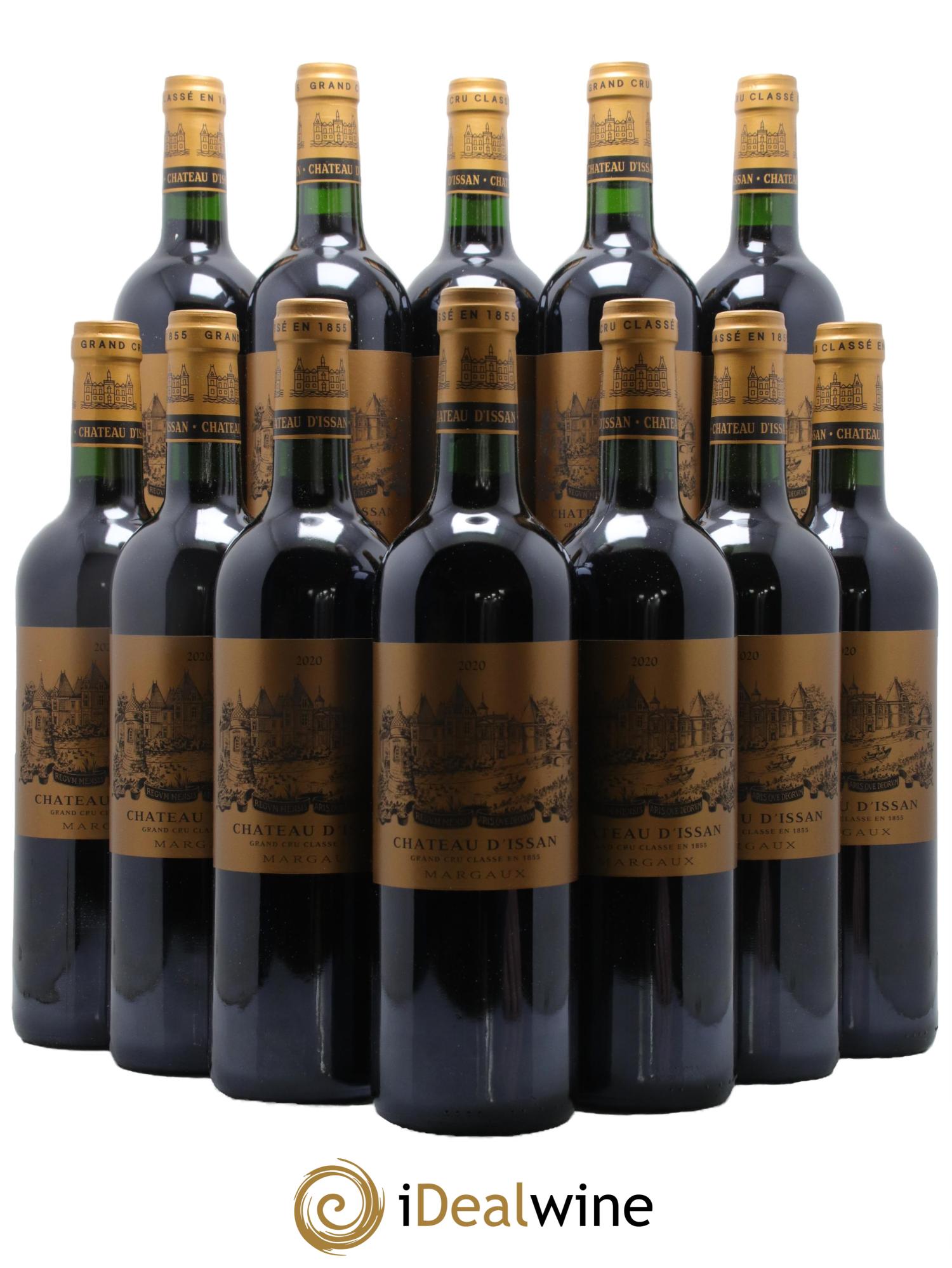 Château d'Issan 3ème Grand Cru Classé 2020 - Lot of 12 bottles - 0