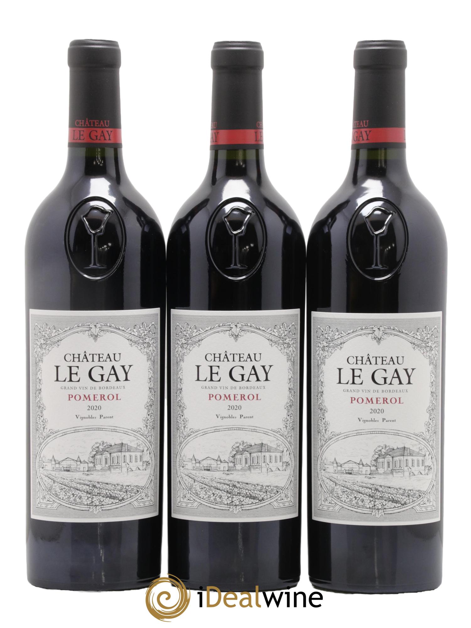 Château Le Gay 2020 - Lotto di 6 bottiglie - 1