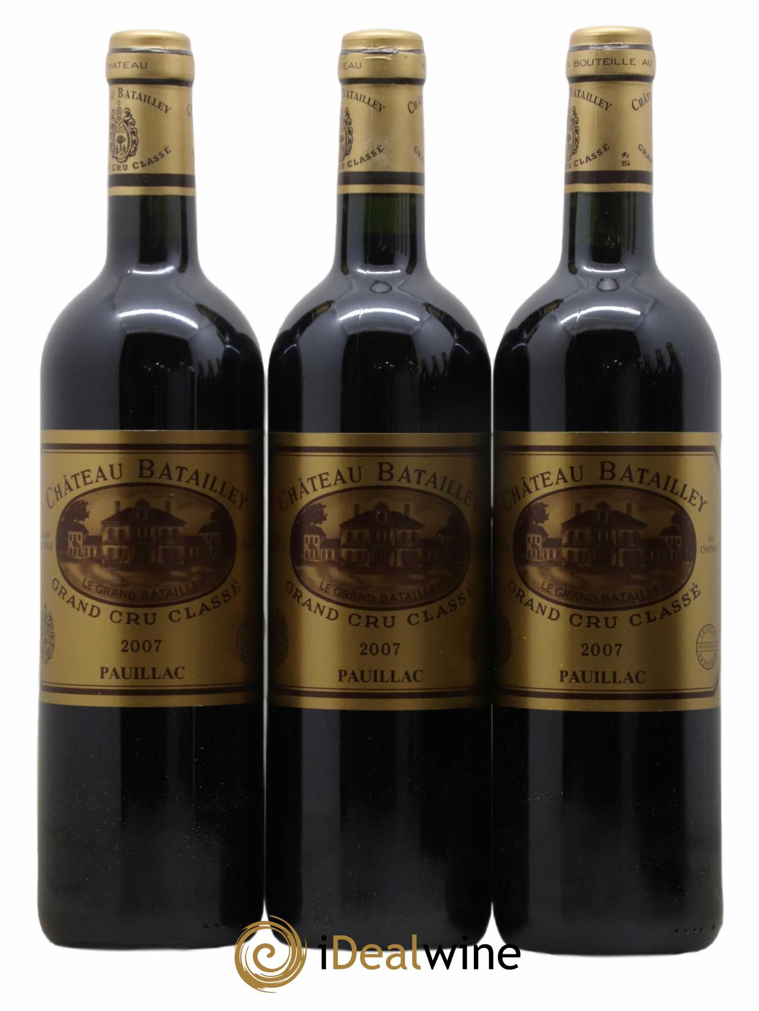 Château Batailley 5ème Grand Cru Classé  2007 - Lot de 6 bouteilles - 1