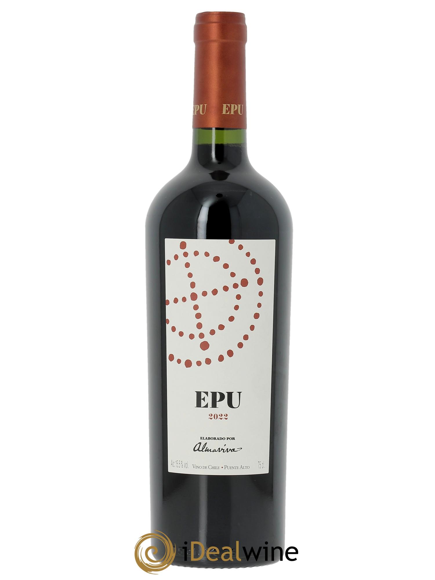 Maipo Valley Almaviva Epu Baron P. de Rothschild Concha y Toro (Cassetta in legno a partire da  6 bts) 2022 - Lotto di 1 bottiglia - 0