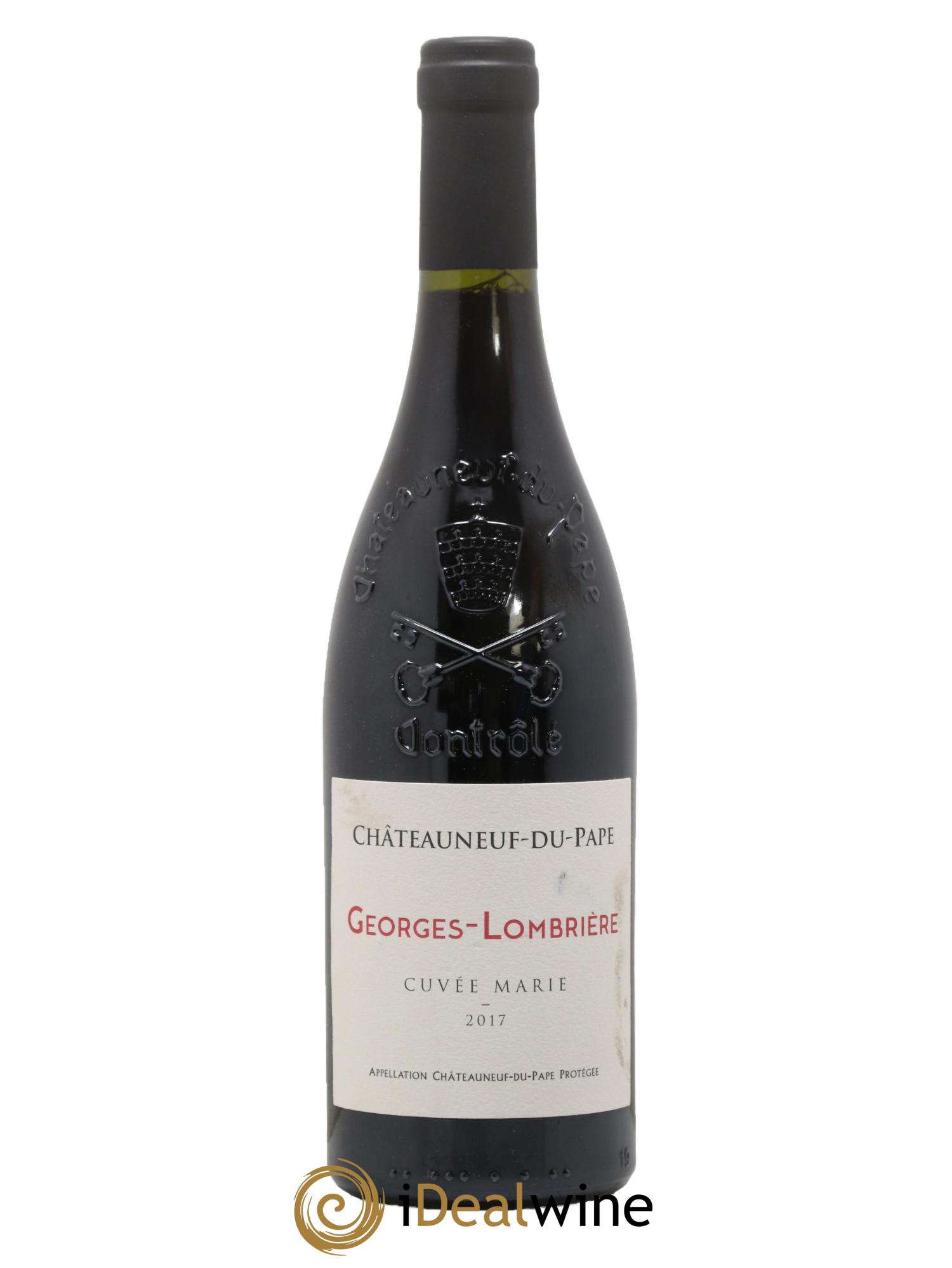 Châteauneuf-du-Pape Cuvée Marie Georges-Lombrière 2017 - Lot de 1 bouteille - 0